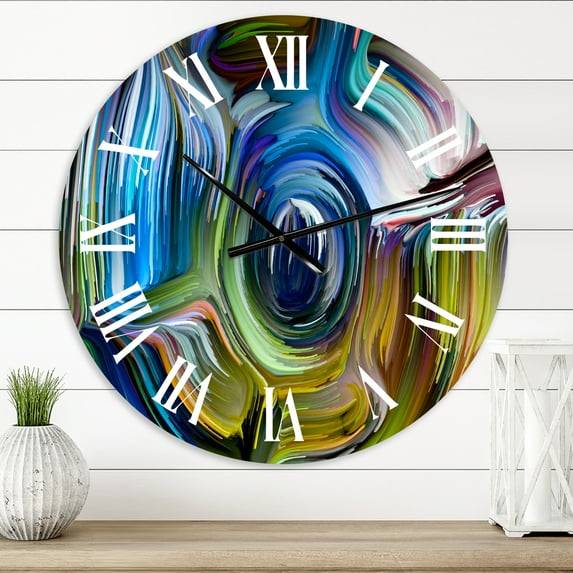 Designart 1 in Quartz Modern/Contemporary Wall Clock