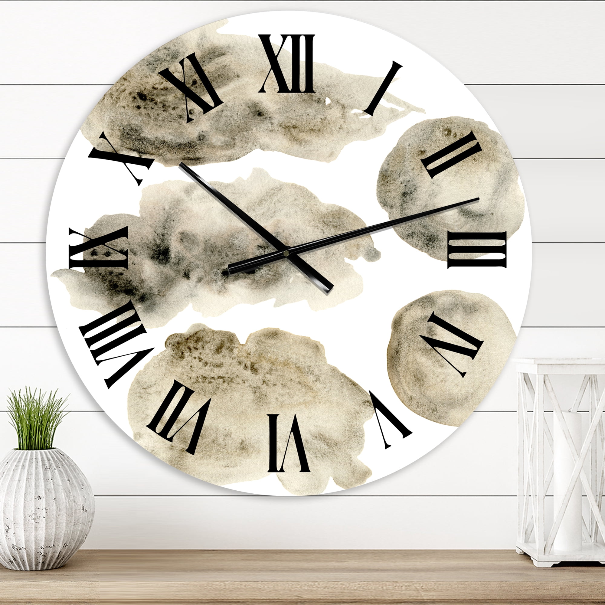 Designart 1 in Quartz Modern/Contemporary Wall Clock