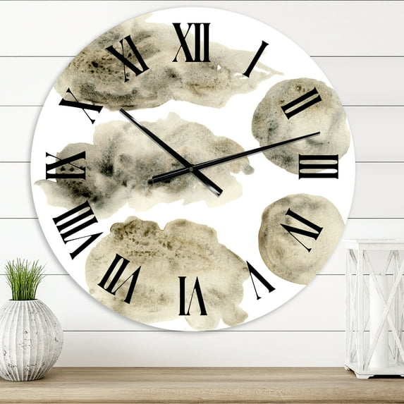 Designart 1 in Quartz Modern/Contemporary Wall Clock
