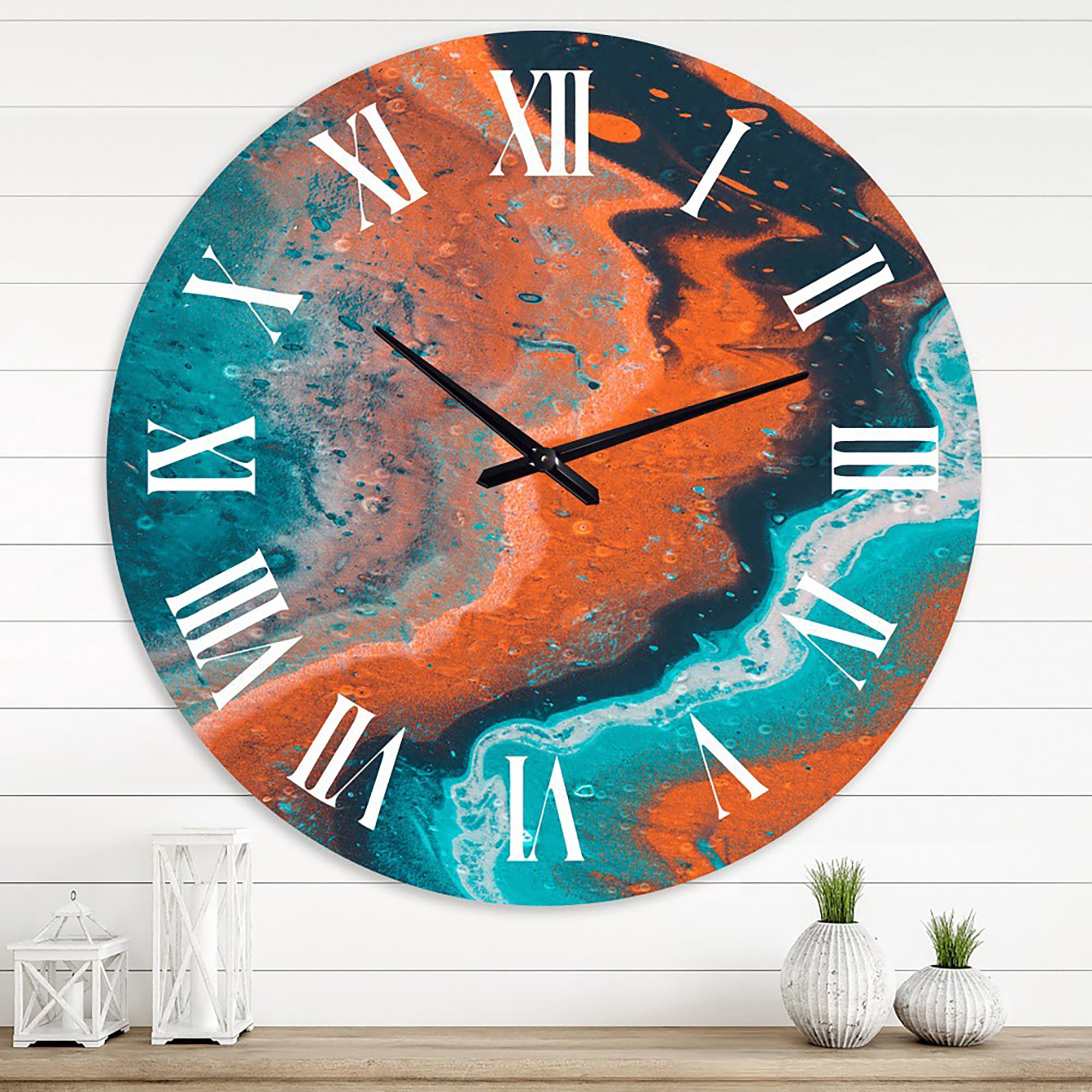 Designart 1 in Quartz Modern/Contemporary Wall Clock