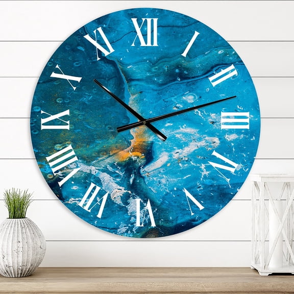Designart 1 in Quartz Modern/Contemporary Wall Clock