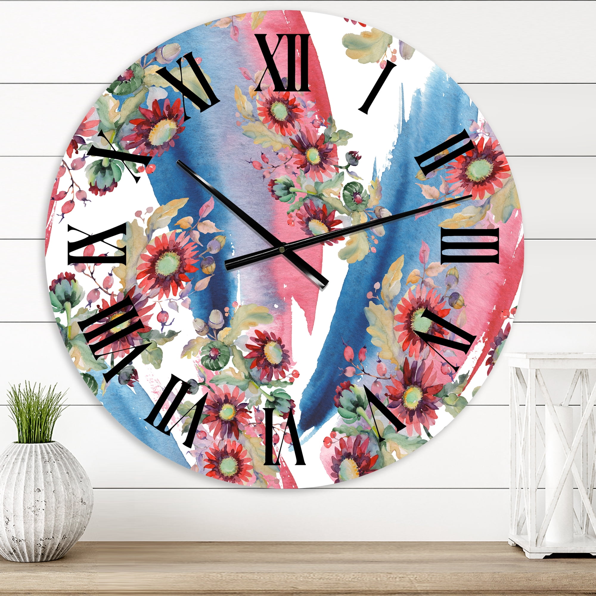Designart 1 in Quartz Modern/Contemporary Wall Clock