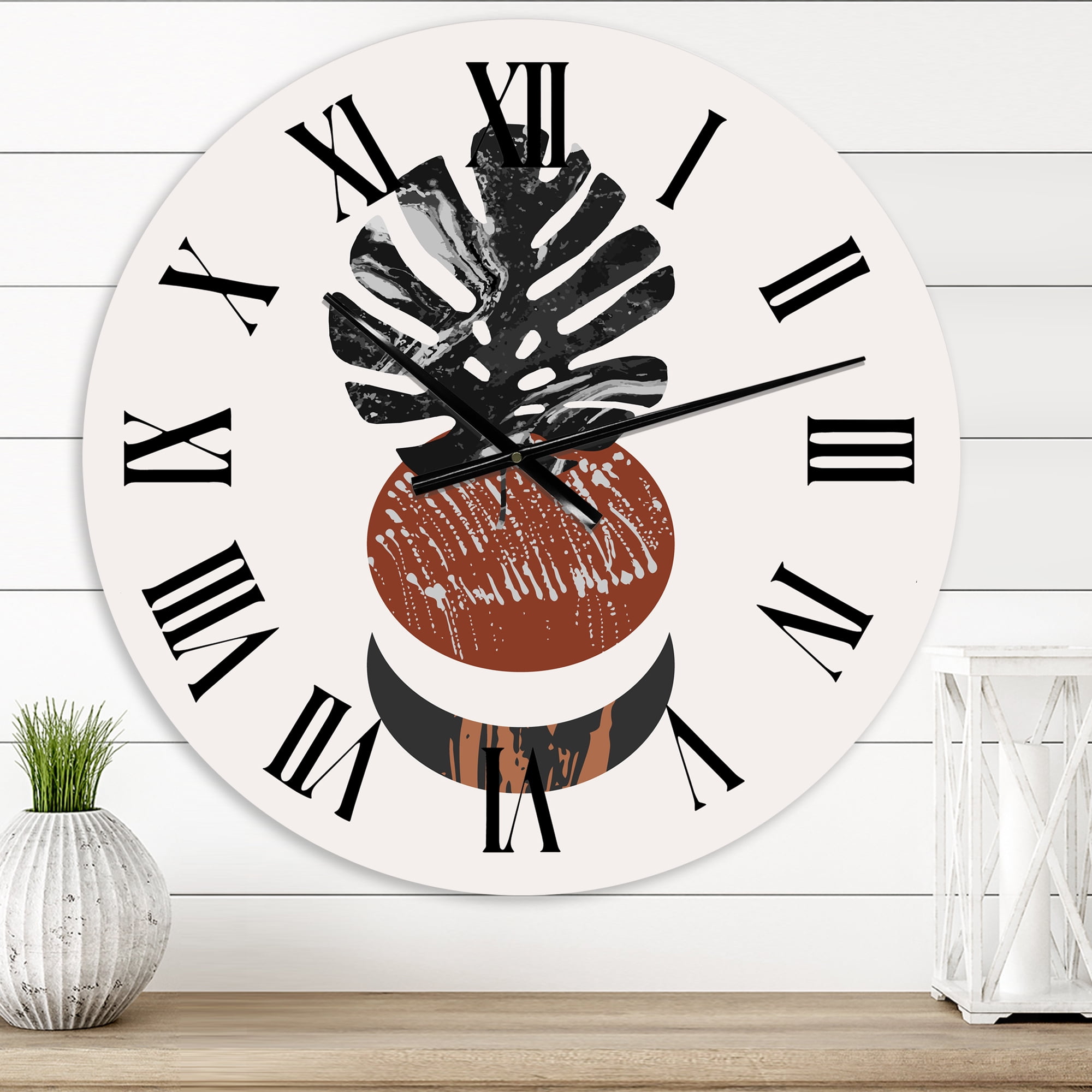 Designart 1 in Quartz Modern/Contemporary Wall Clock