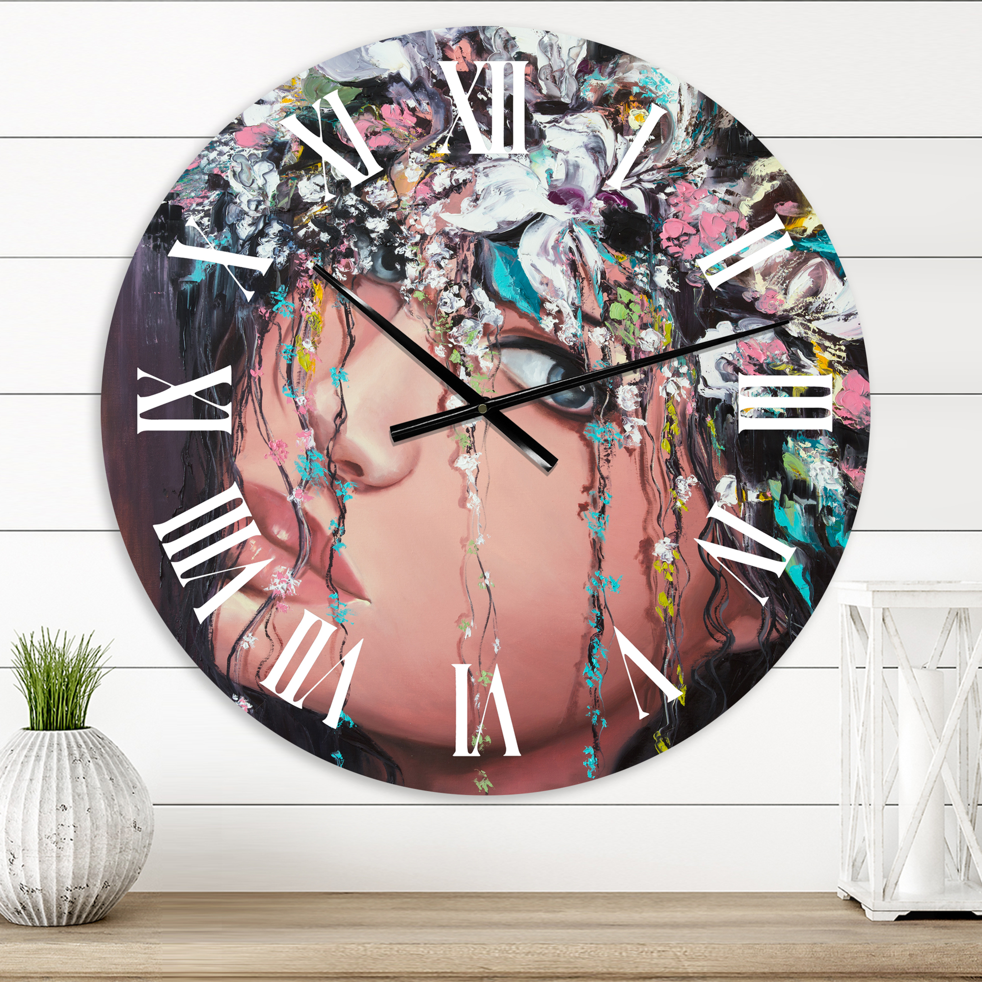 Designart 1 in Quartz Modern/Contemporary Wall Clock