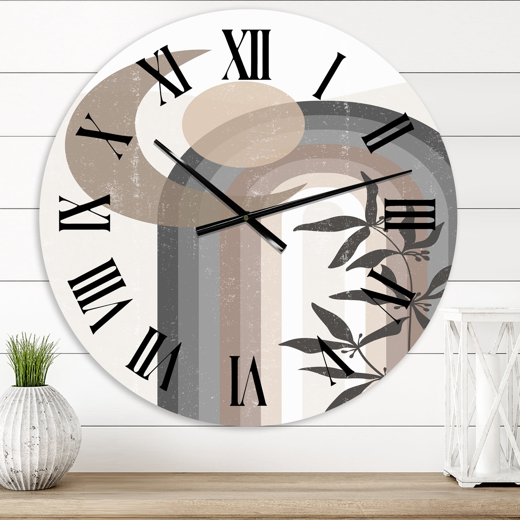 Designart 1 in Quartz Modern/Contemporary Wall Clock
