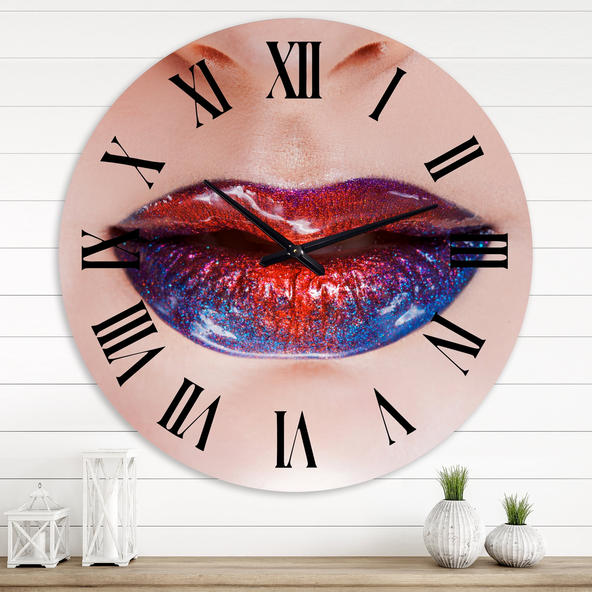 Designart 1 in Quartz Modern/Contemporary Wall Clock