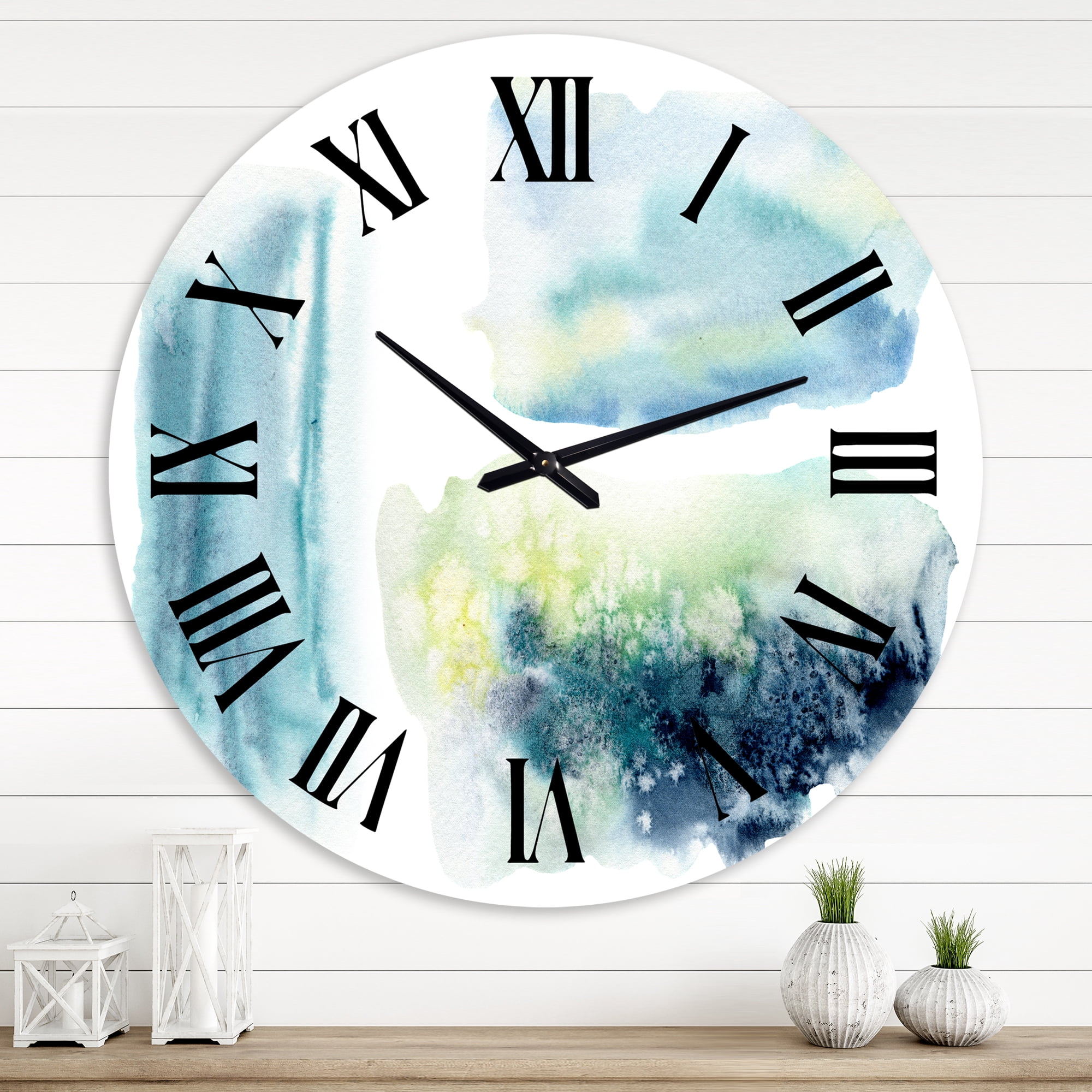 Designart 1 in Quartz Modern/Contemporary Wall Clock