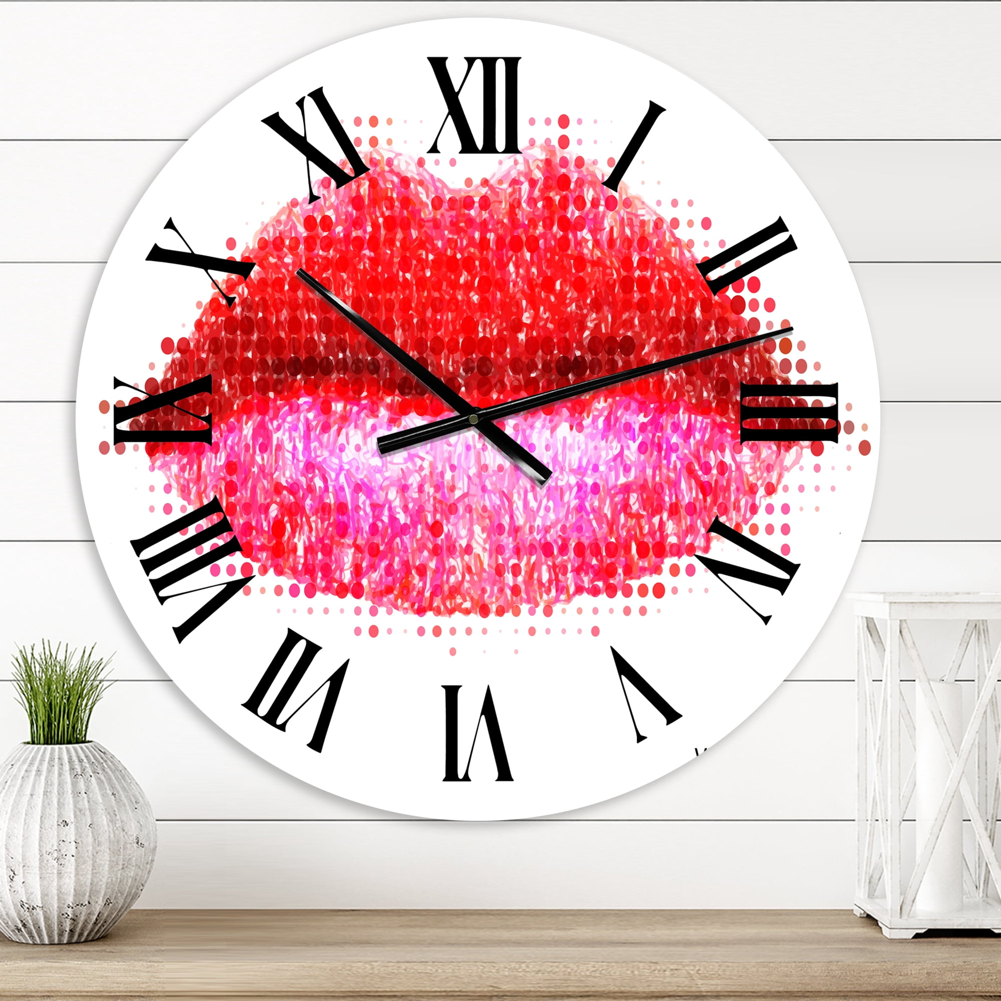 Designart 1 in Quartz Modern/Contemporary Wall Clock