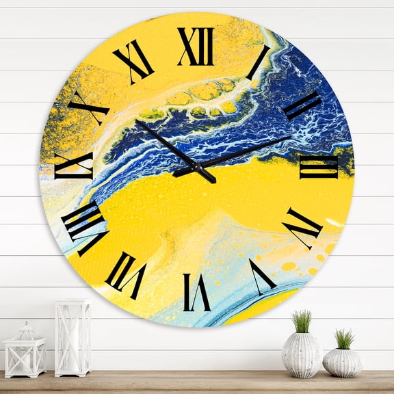 Designart 1 in Quartz Modern/Contemporary Wall Clock