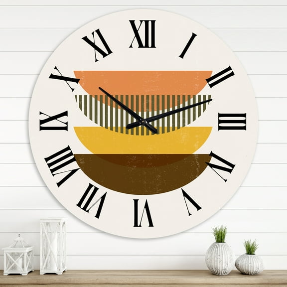 Designart 1 in Quartz Modern/Contemporary Wall Clock