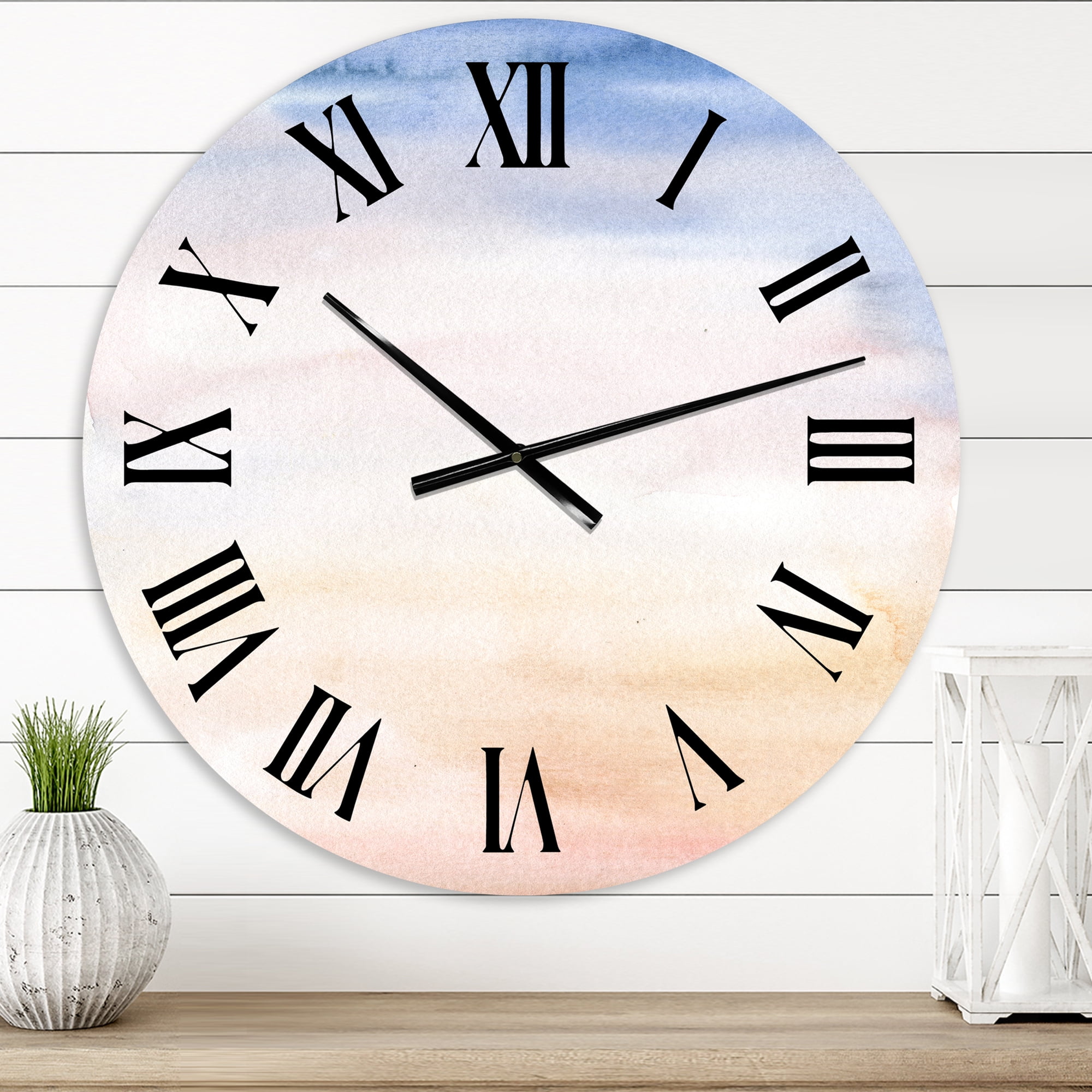 Designart 1 in Quartz Modern/Contemporary Wall Clock