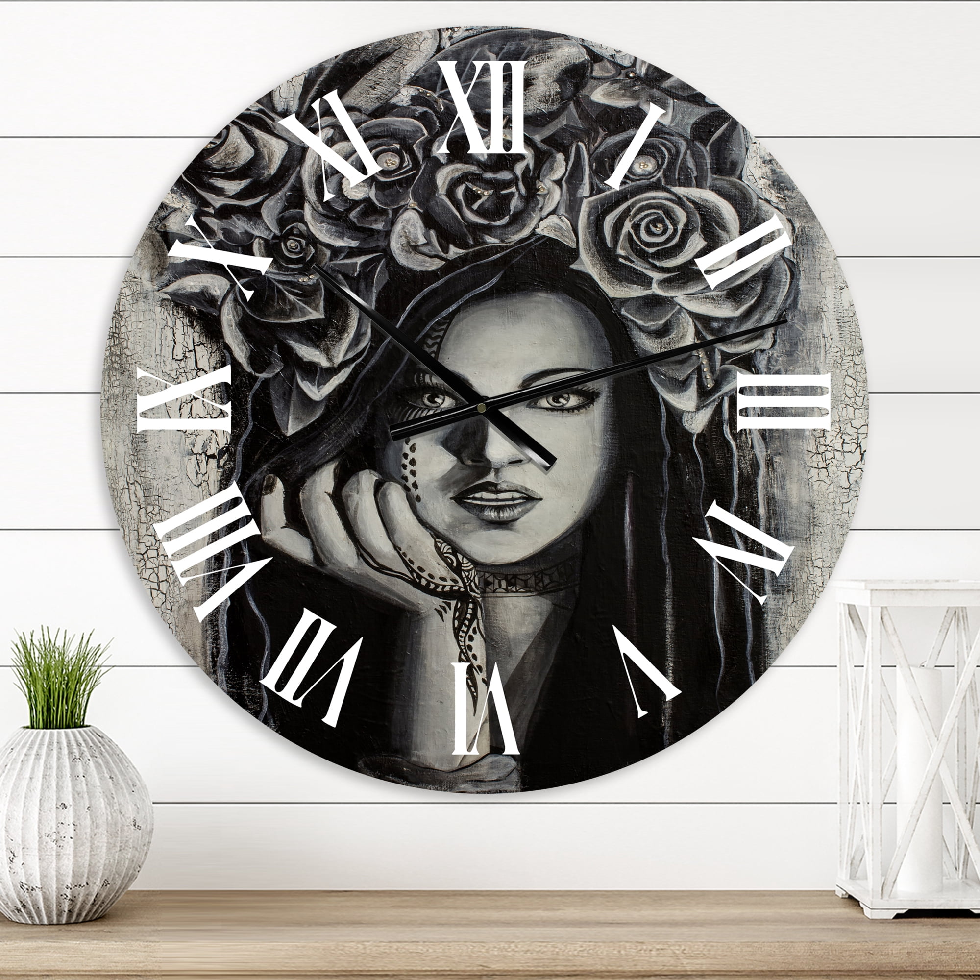 Designart 1 in Quartz Modern/Contemporary Wall Clock