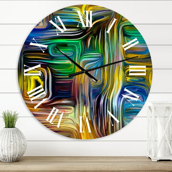 Designart 1 in Quartz Modern/Contemporary Wall Clock