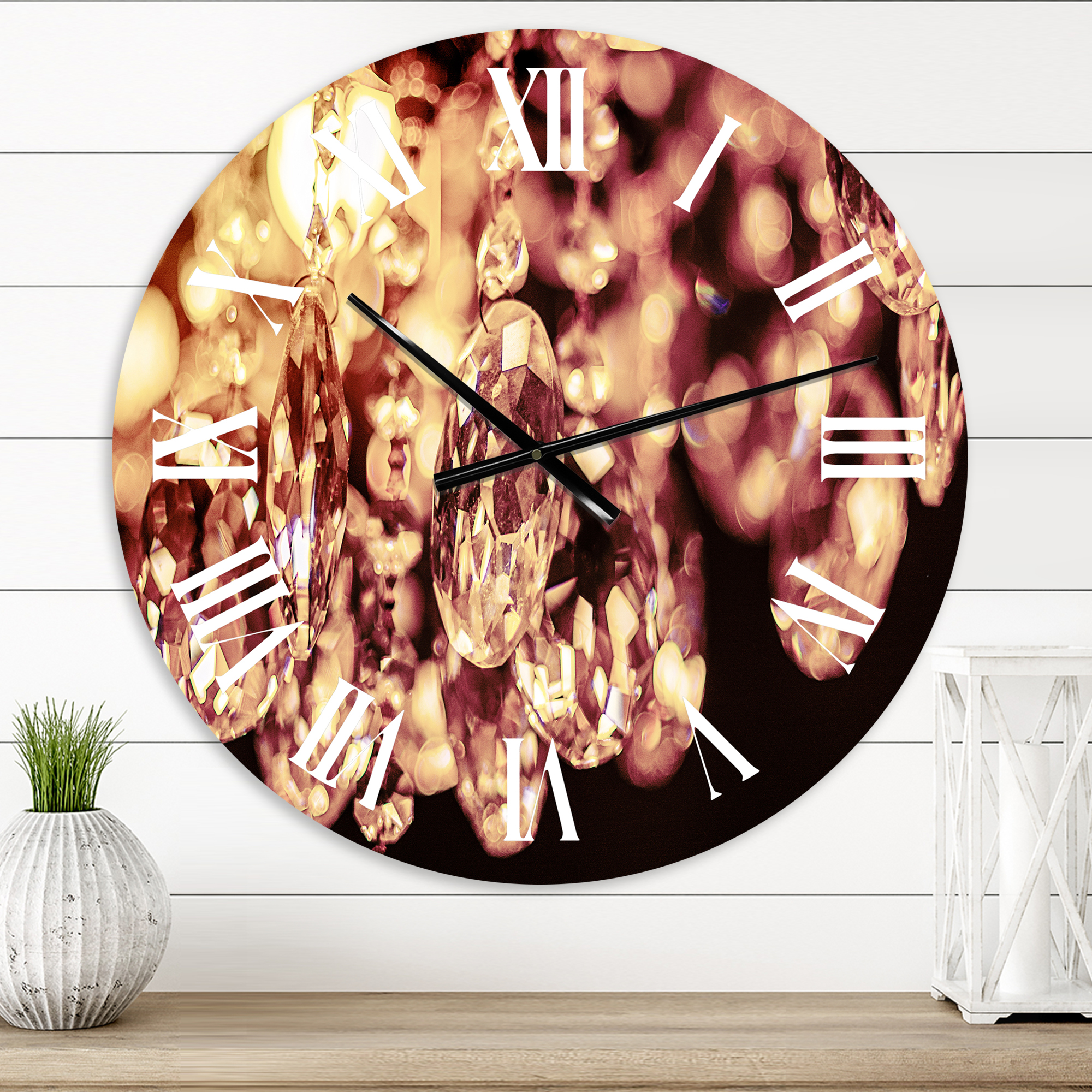 Designart 1 in Quartz Modern/Contemporary Wall Clock