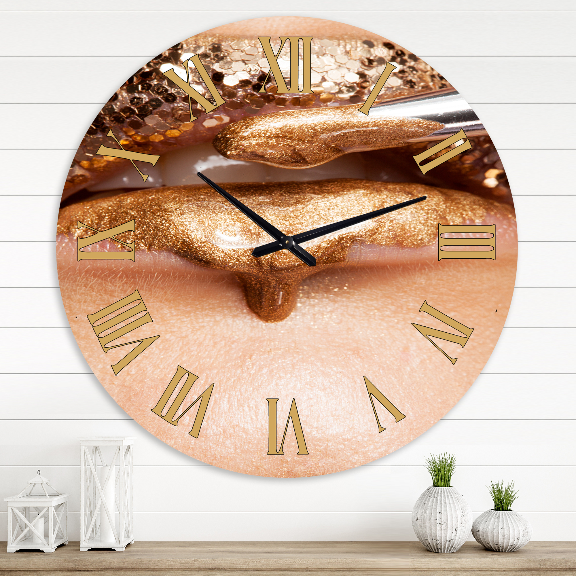 Designart 1 in Quartz Modern/Contemporary Wall Clock