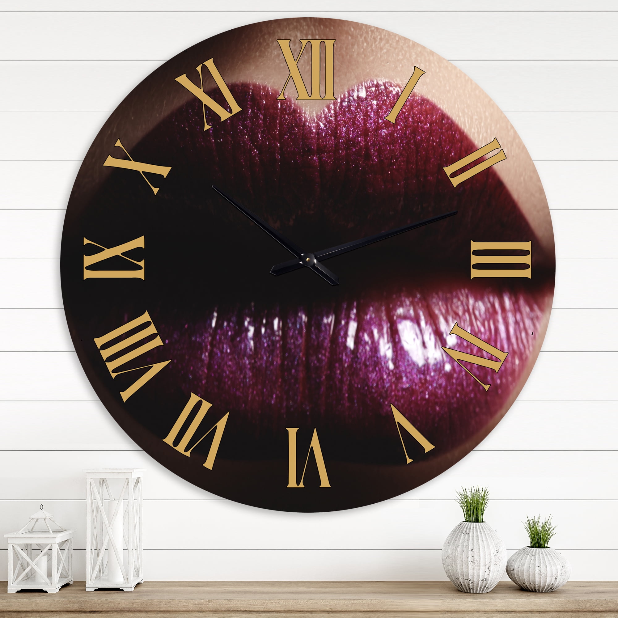 Designart 1 in Quartz Modern/Contemporary Wall Clock