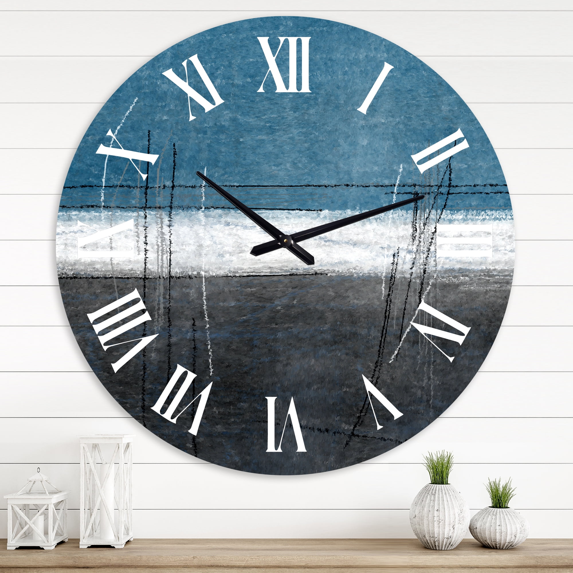 Designart 1 in Quartz Modern/Contemporary Wall Clock