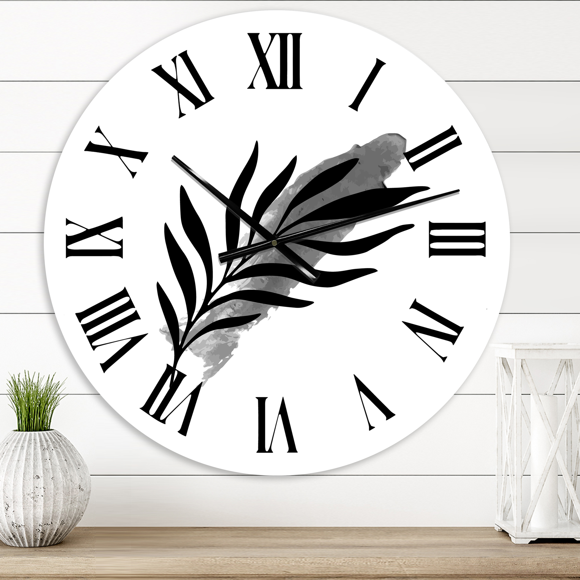 Designart 1 in Quartz Modern/Contemporary Wall Clock