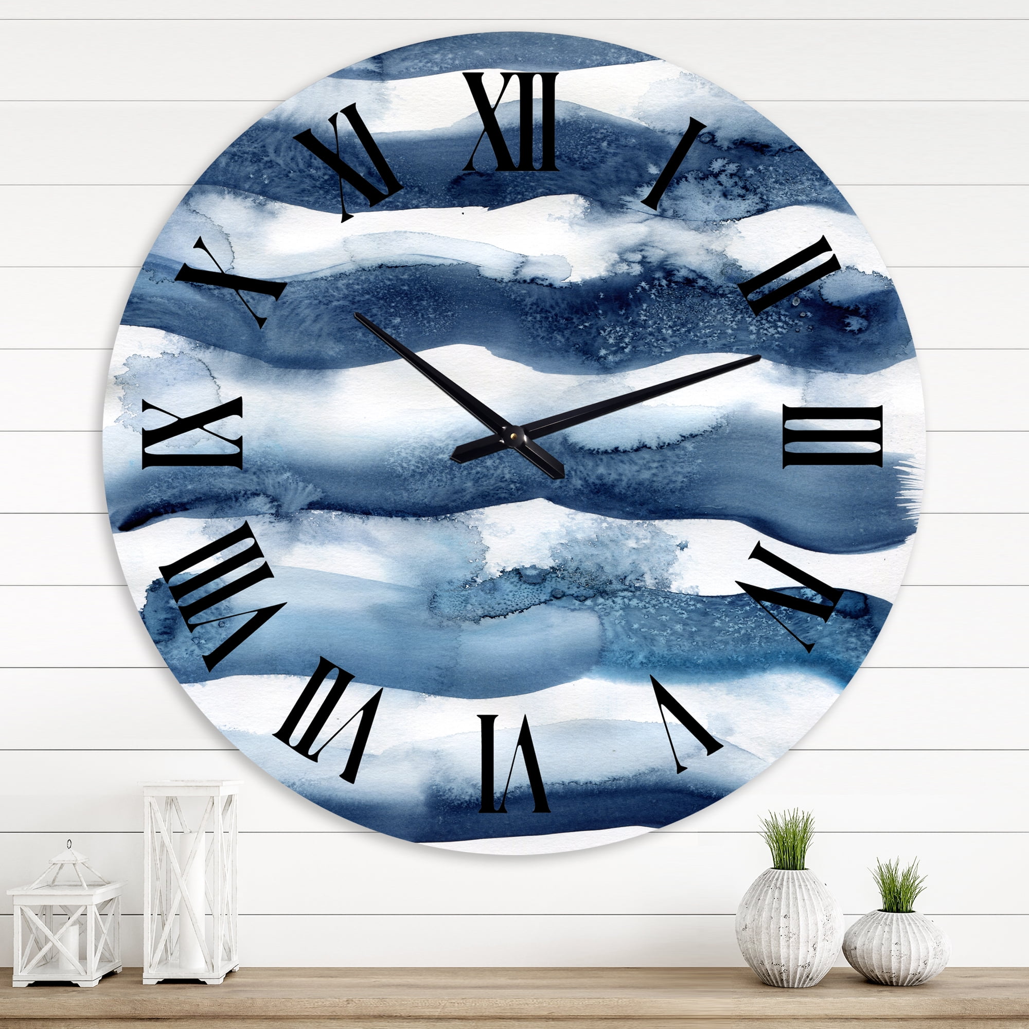 Designart 1 in Quartz Modern/Contemporary Wall Clock
