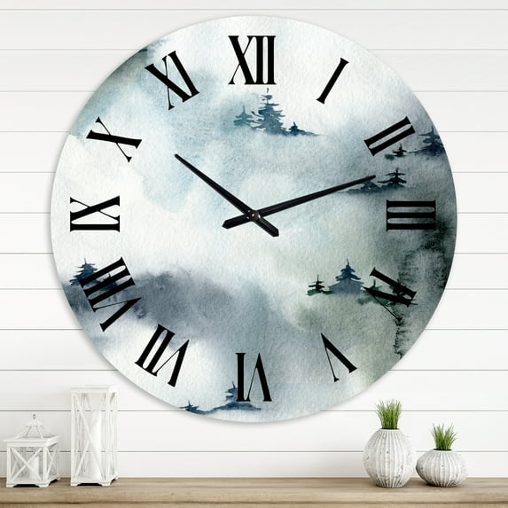 Designart 1 in Quartz Modern/Contemporary Wall Clock