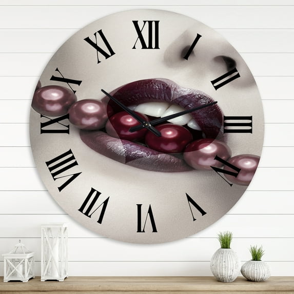 Designart 1 in Quartz Modern/Contemporary Wall Clock