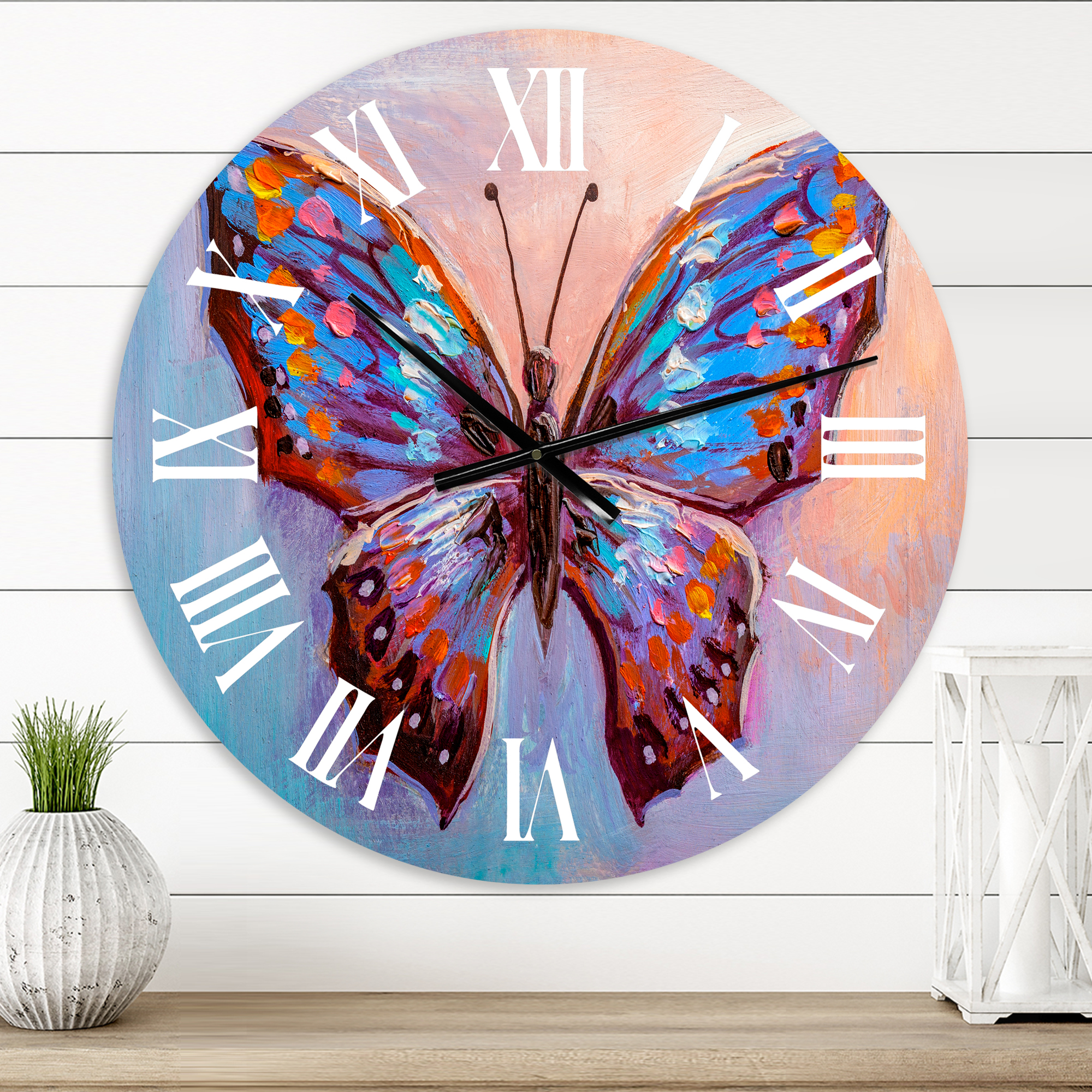 Designart 1 in Quartz Modern/Contemporary Wall Clock