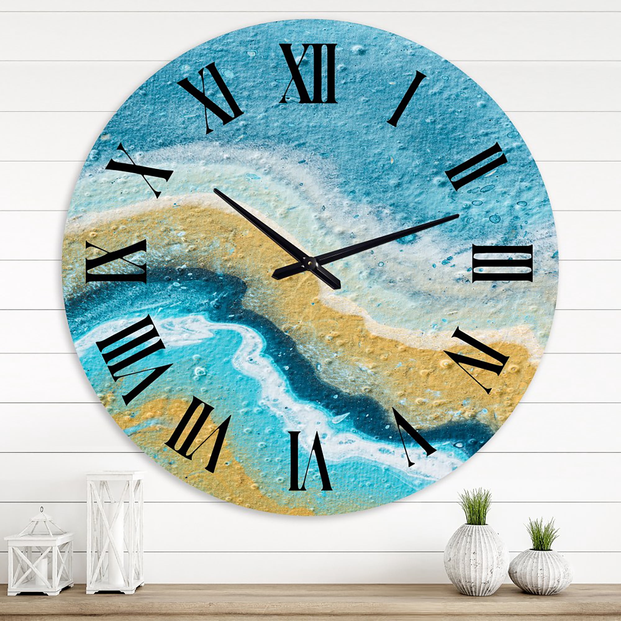 Designart 1 in Quartz Modern/Contemporary Wall Clock
