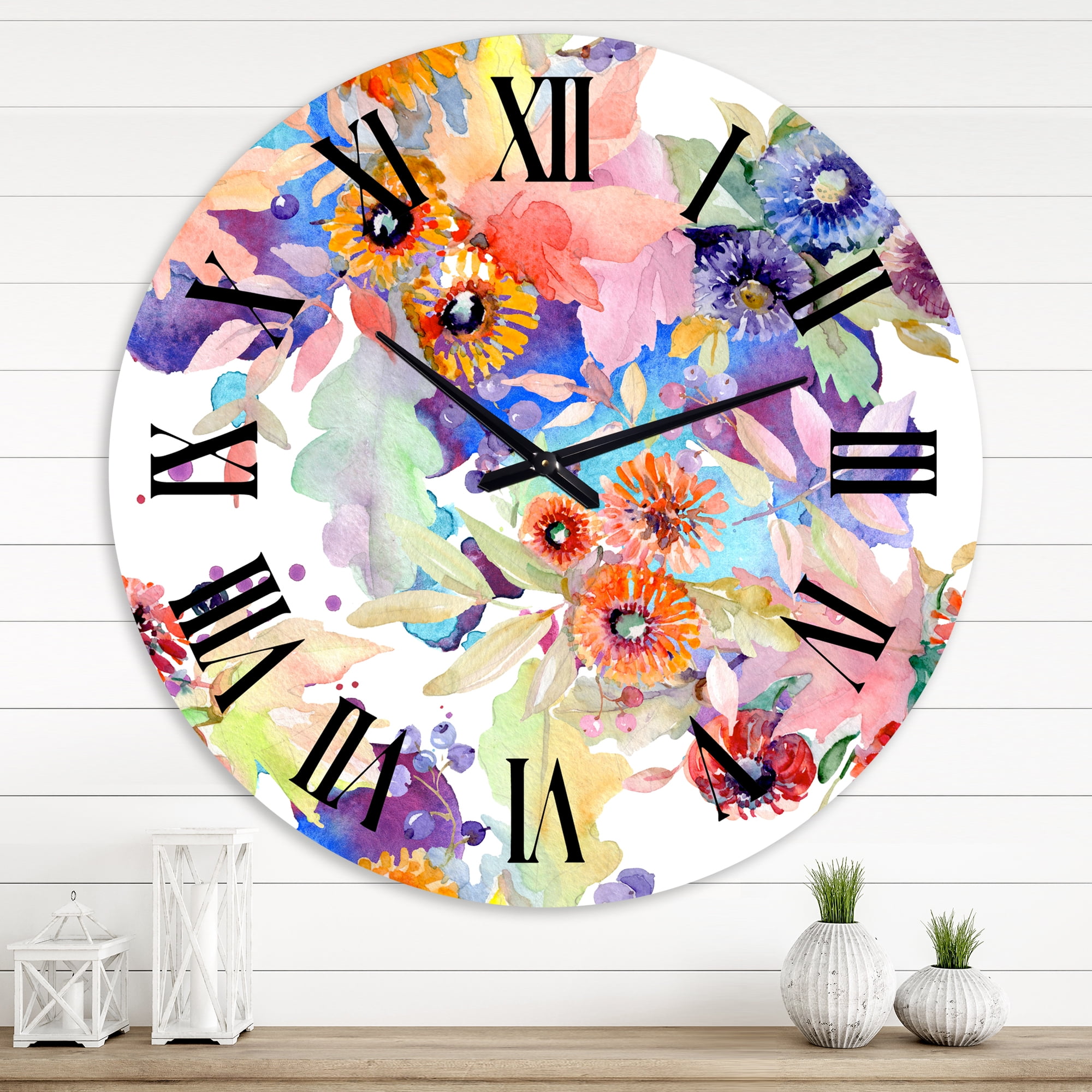 Designart 1 in Quartz Modern/Contemporary Wall Clock