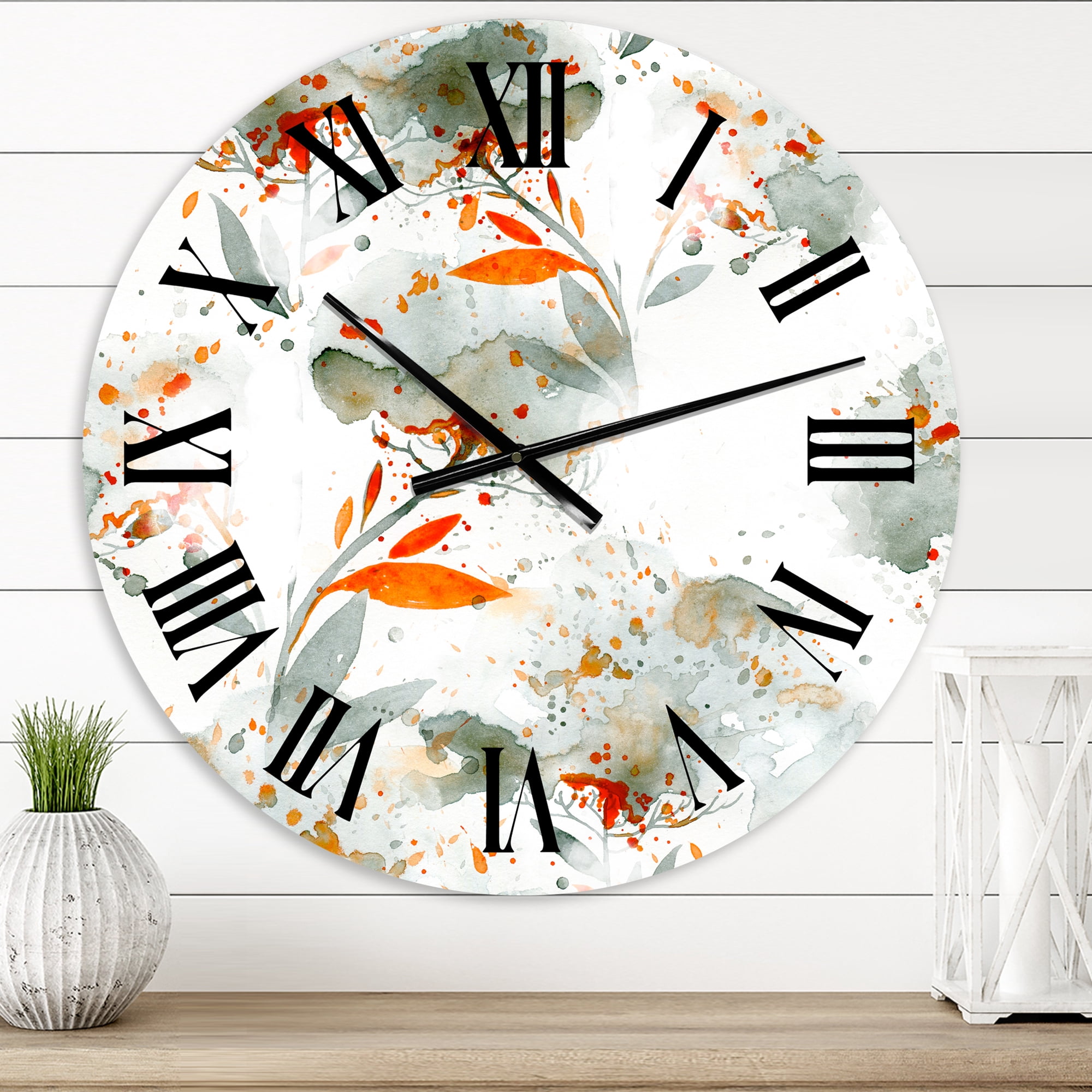 Designart 1 in Quartz Modern/Contemporary Wall Clock
