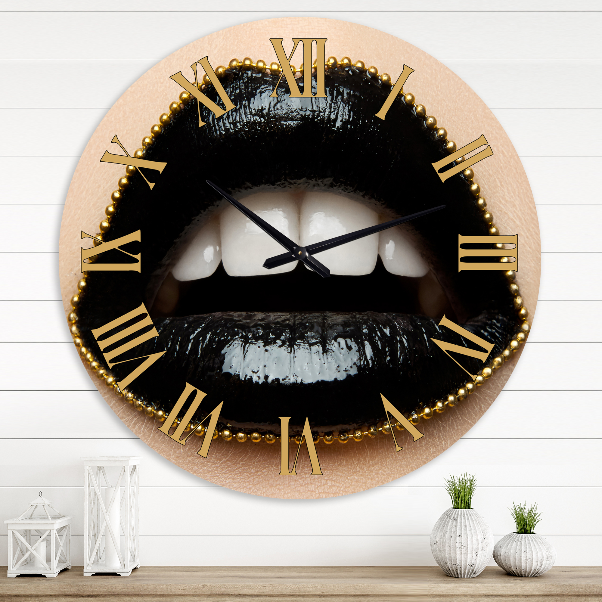 Designart 1 in Quartz Modern/Contemporary Wall Clock