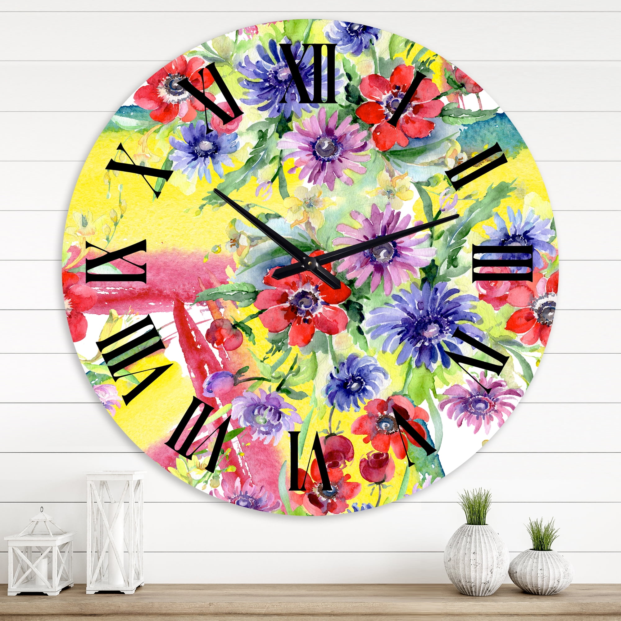 Designart 1 in Quartz Modern/Contemporary Wall Clock