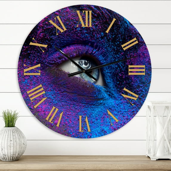 Designart 1 in Quartz Modern/Contemporary Wall Clock