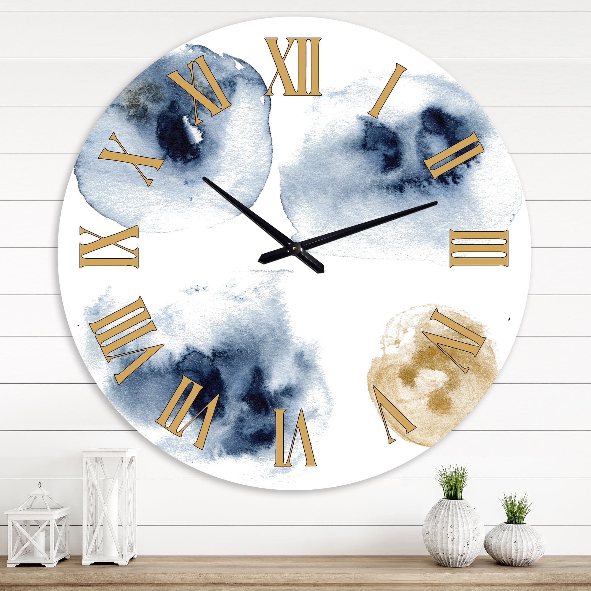 Designart 1 in Quartz Modern/Contemporary Wall Clock