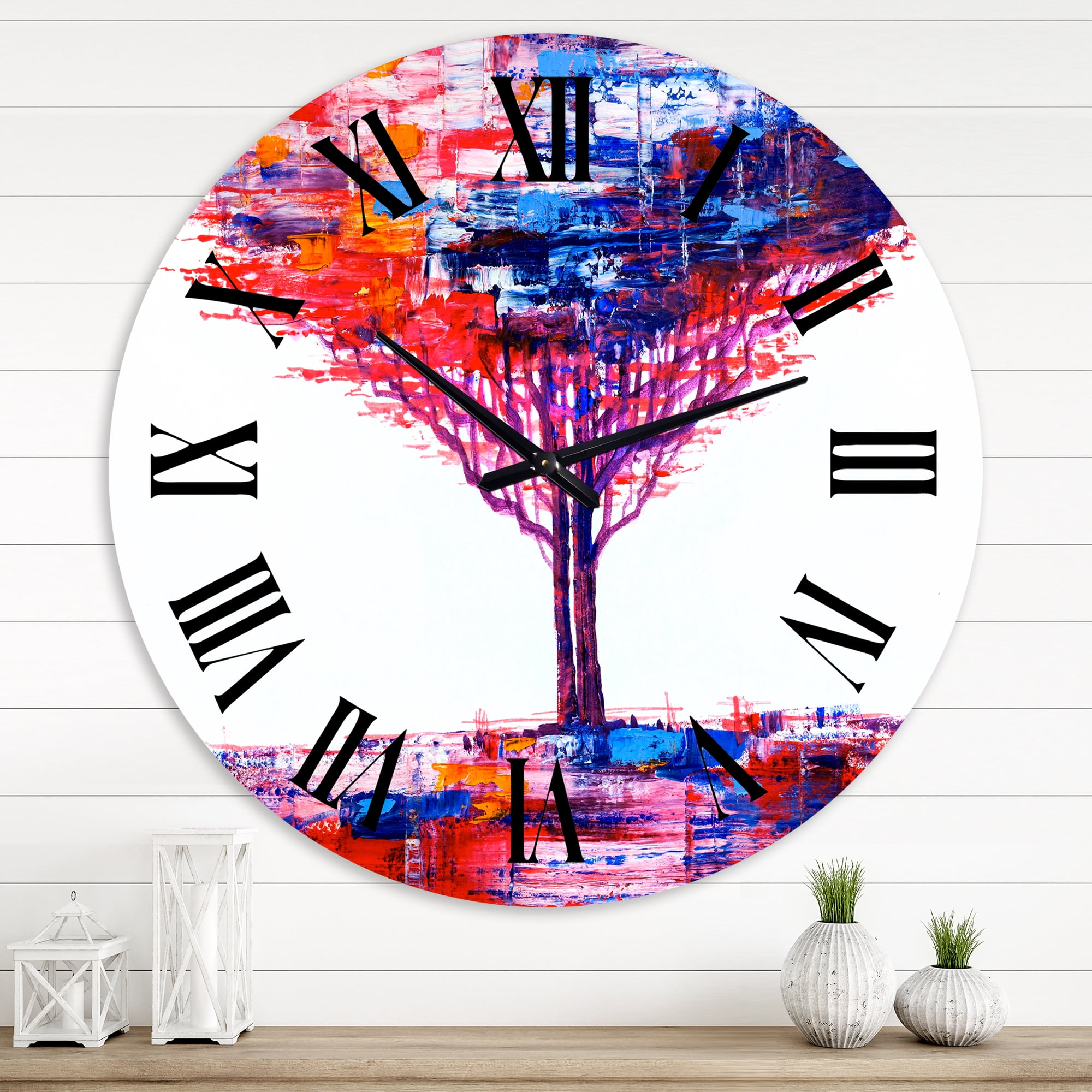 Designart 1 in Quartz Modern/Contemporary Wall Clock