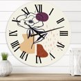 thumbnail image 1 of Designart 1 in Quartz Modern/Contemporary Wall Clock, 1 of 5