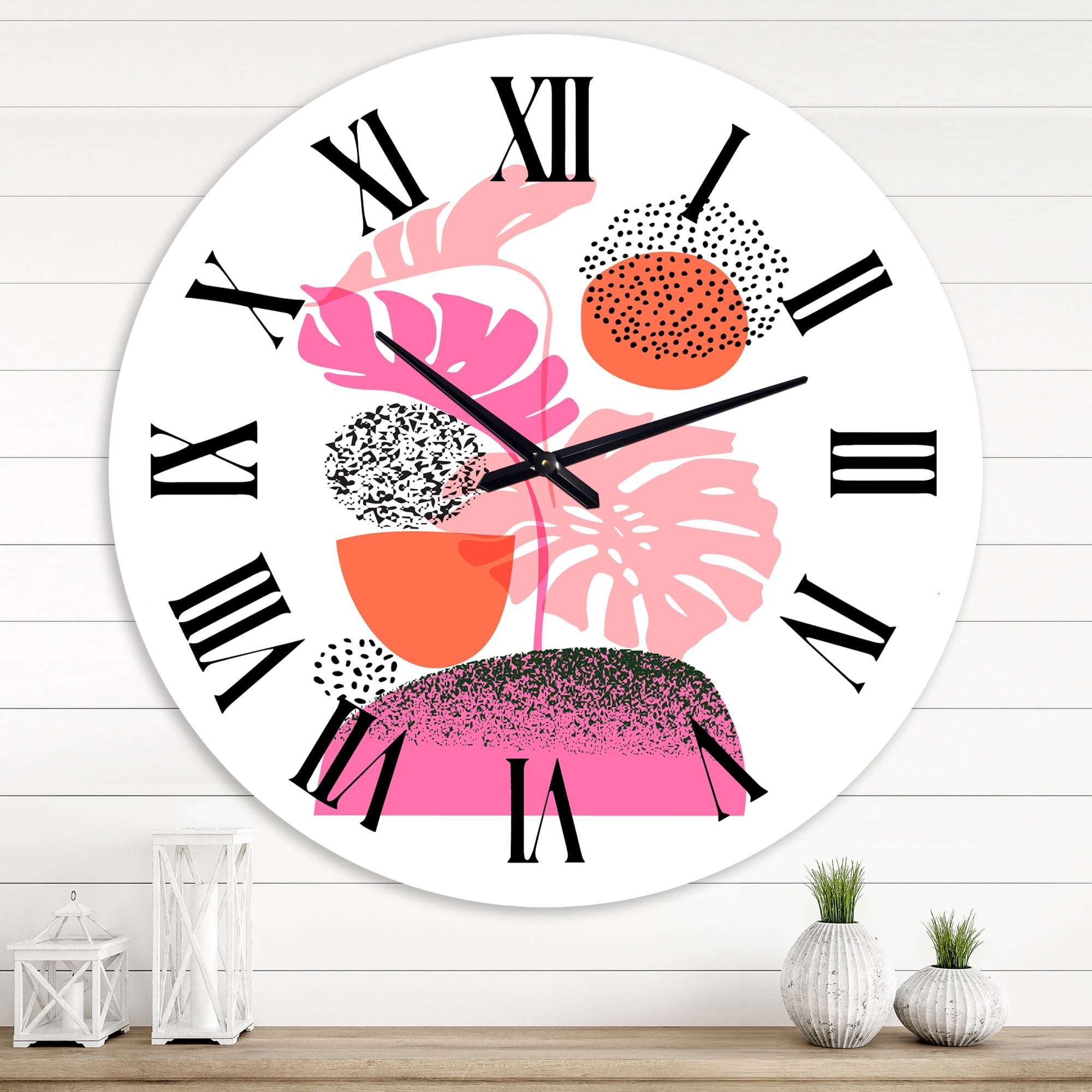 Designart 1 in Quartz Modern/Contemporary Wall Clock