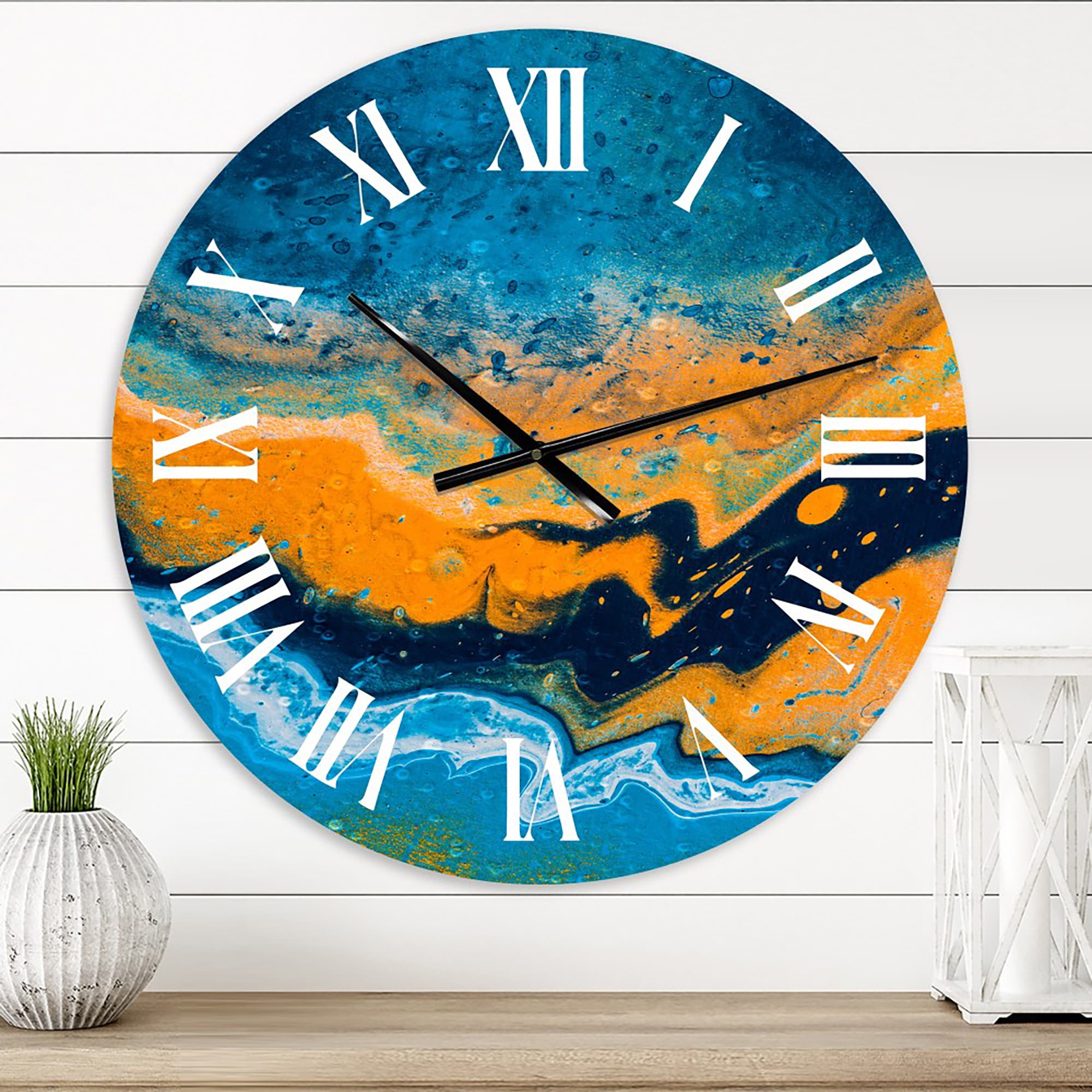Designart 1 in Quartz Modern/Contemporary Wall Clock