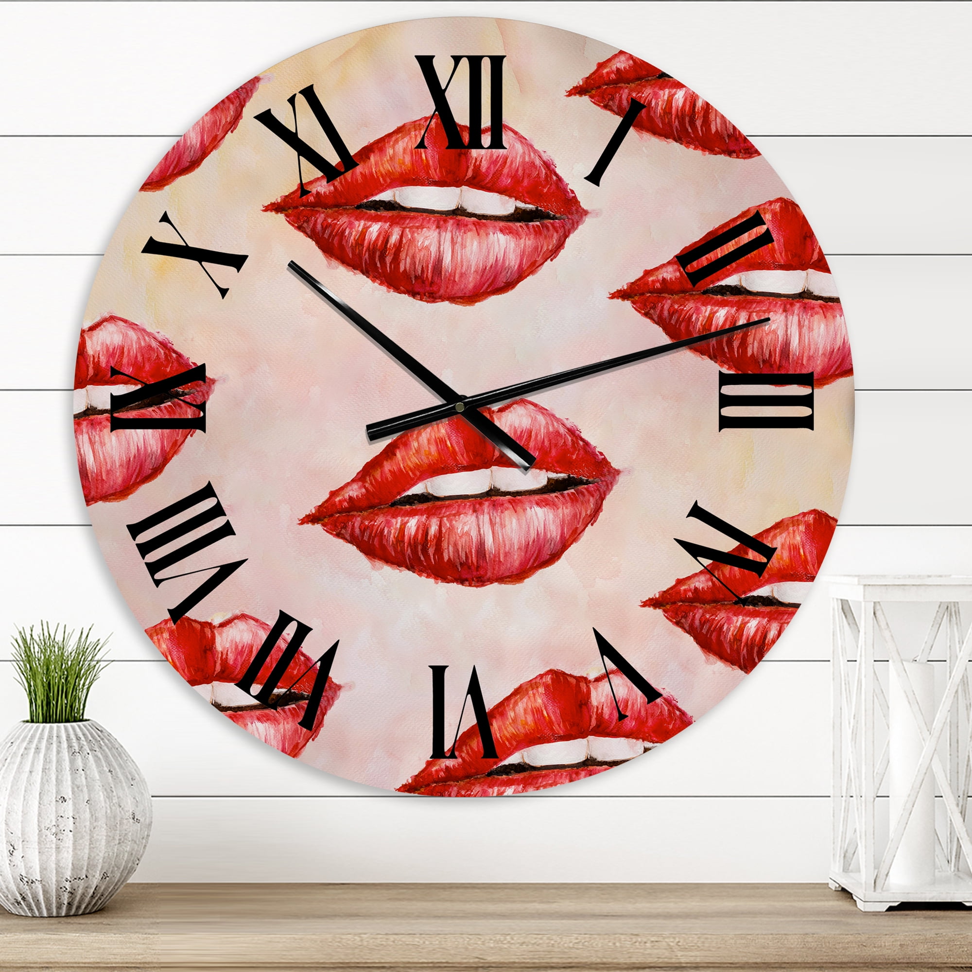 Designart 1 in Quartz Modern/Contemporary Wall Clock