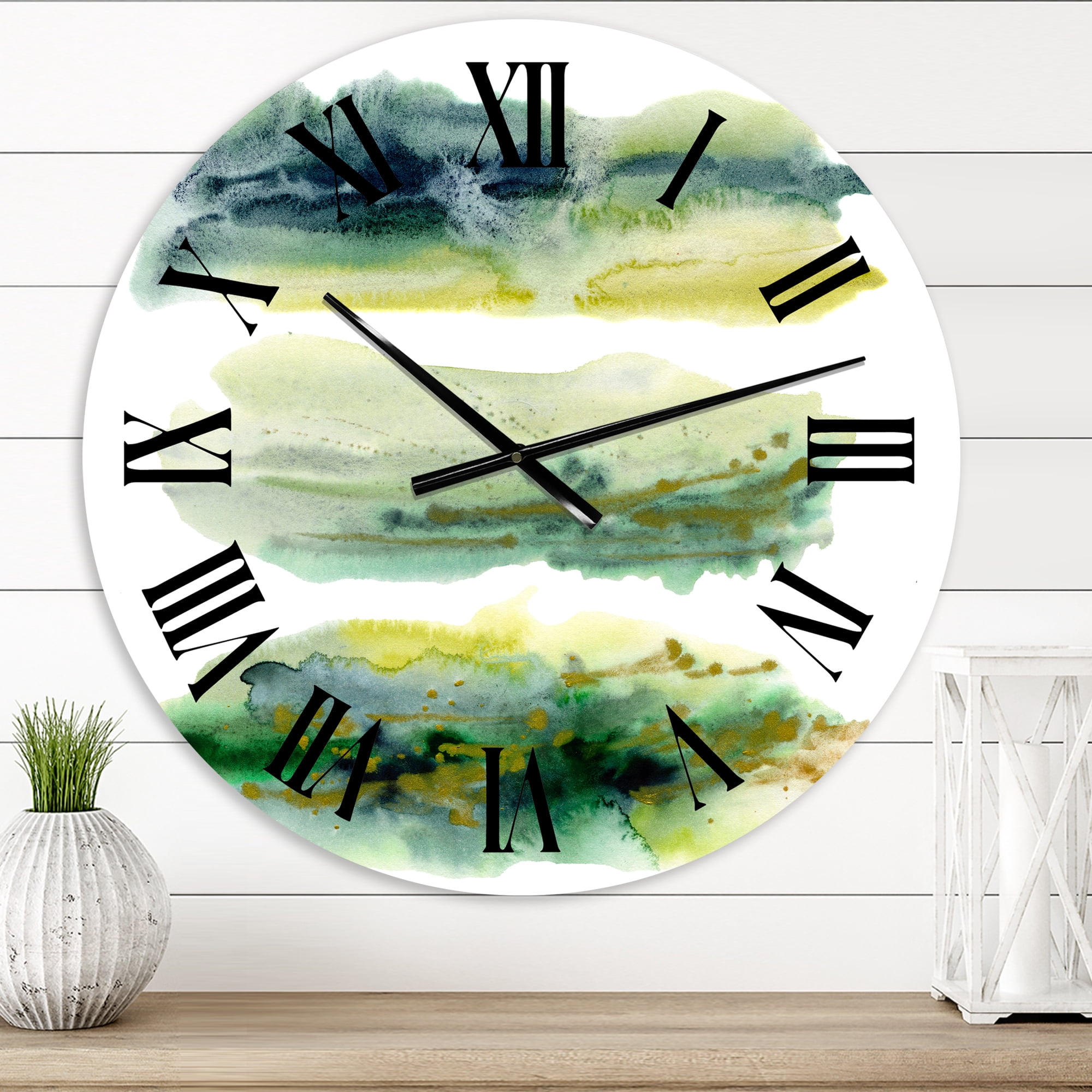 Designart 1 in Quartz Modern/Contemporary Wall Clock