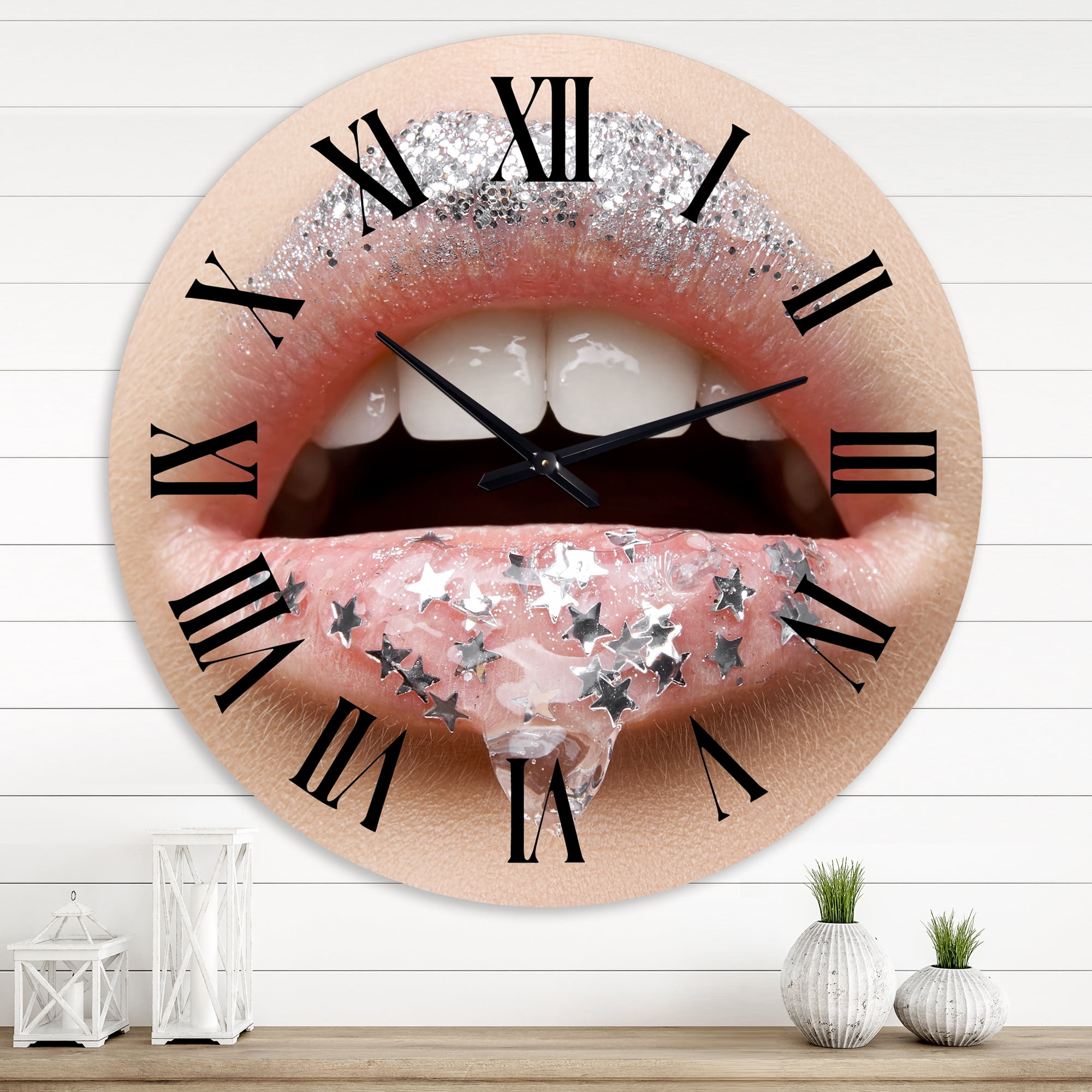 Designart 1 in Quartz Modern/Contemporary Wall Clock