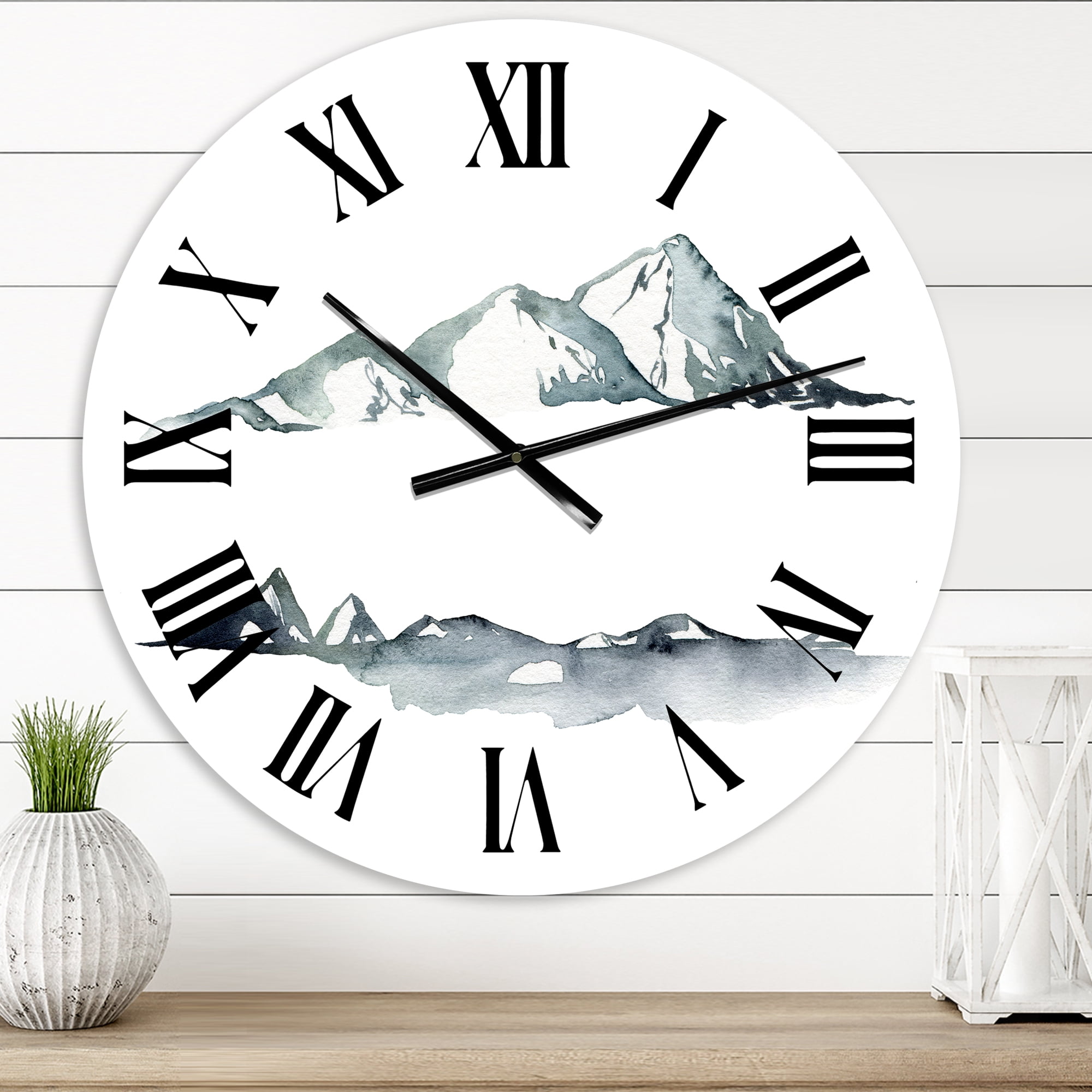 Designart 1 in Quartz Modern/Contemporary Wall Clock