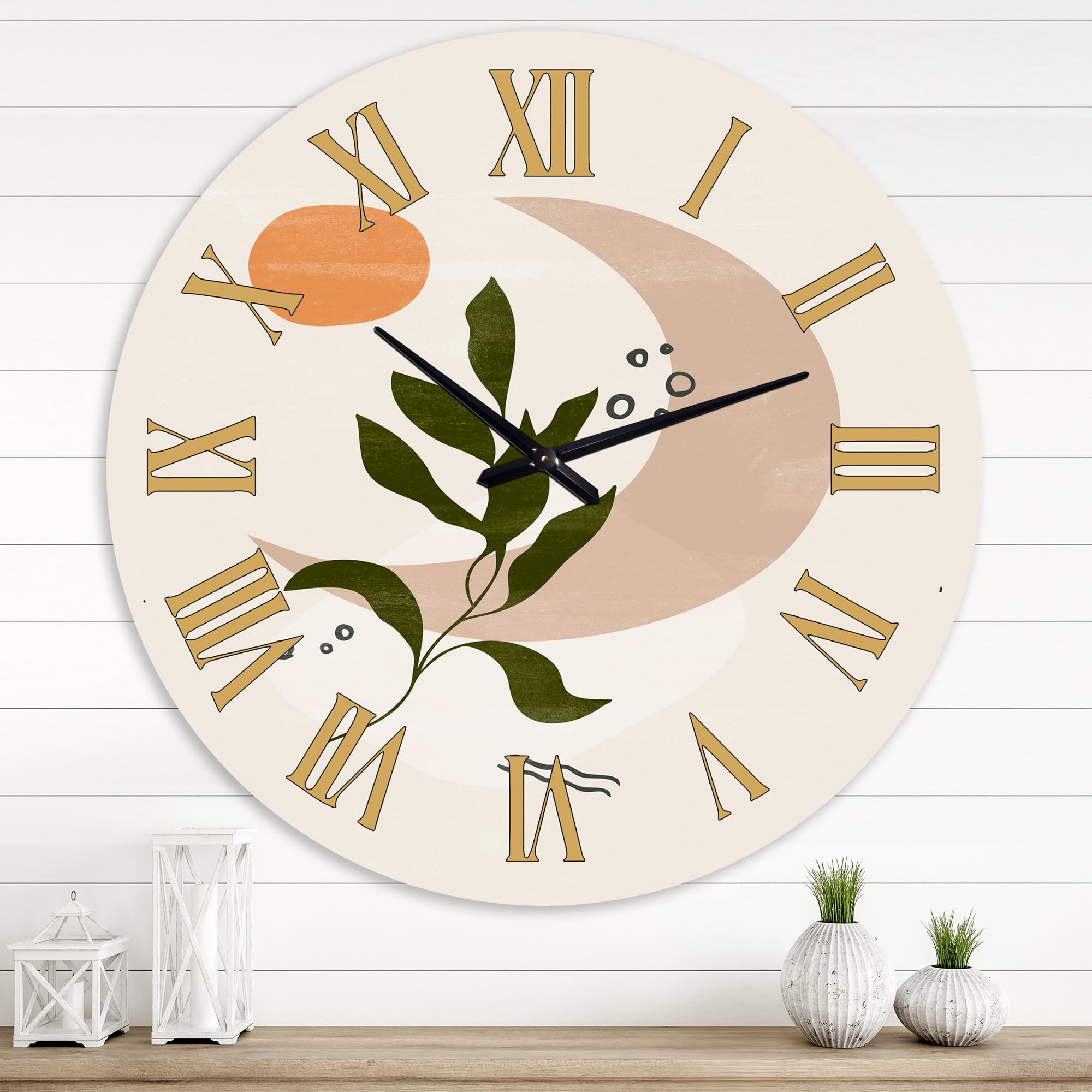 Designart 1 in Quartz Modern/Contemporary Wall Clock