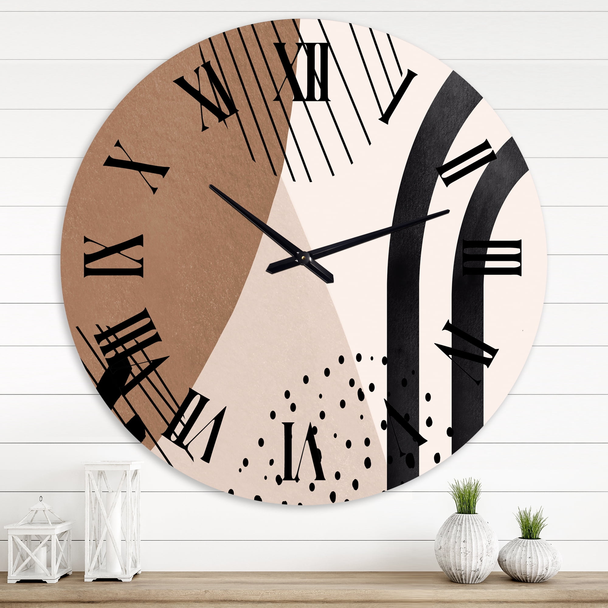 Designart 1 in Quartz Modern/Contemporary Wall Clock