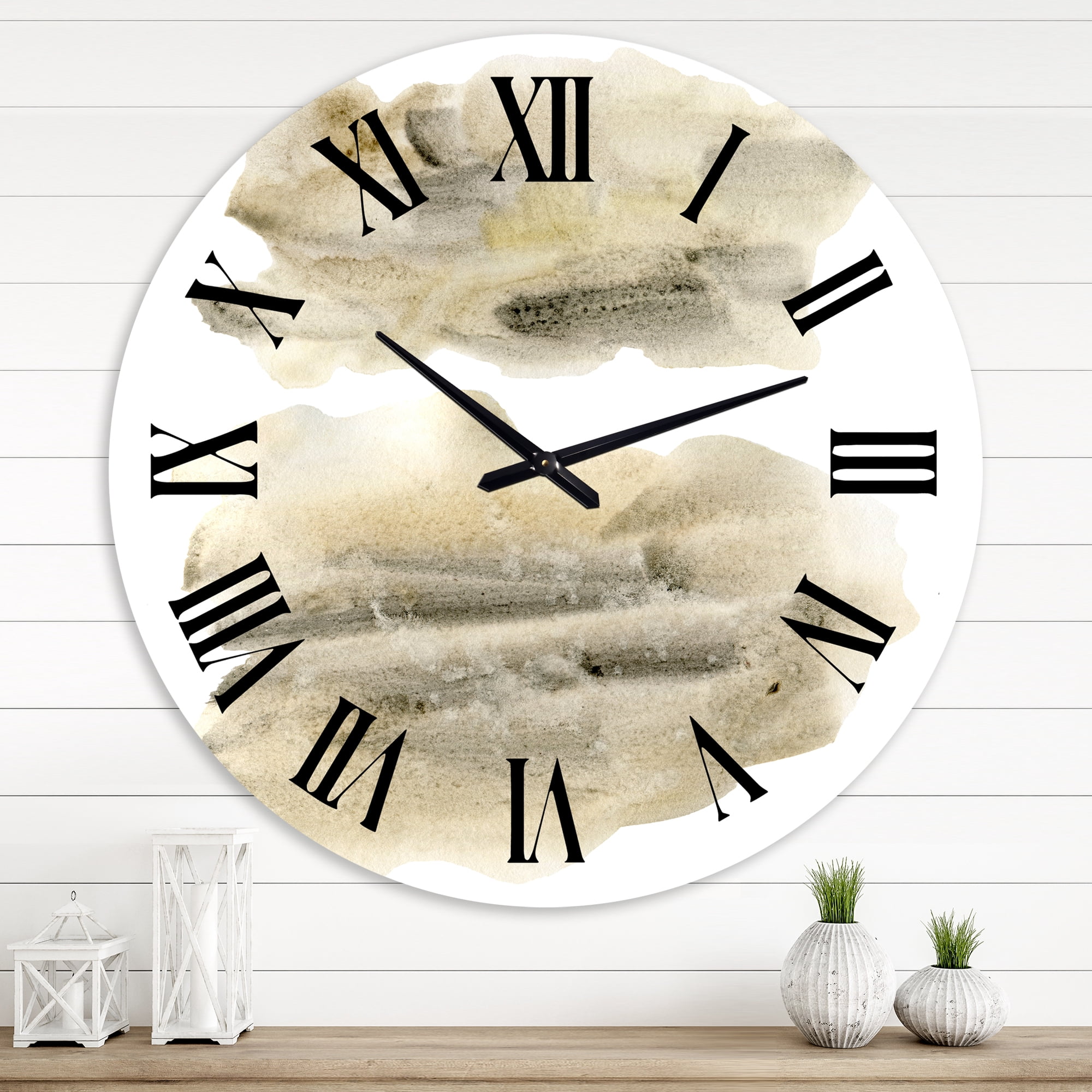 Designart 1 in Quartz Modern/Contemporary Wall Clock