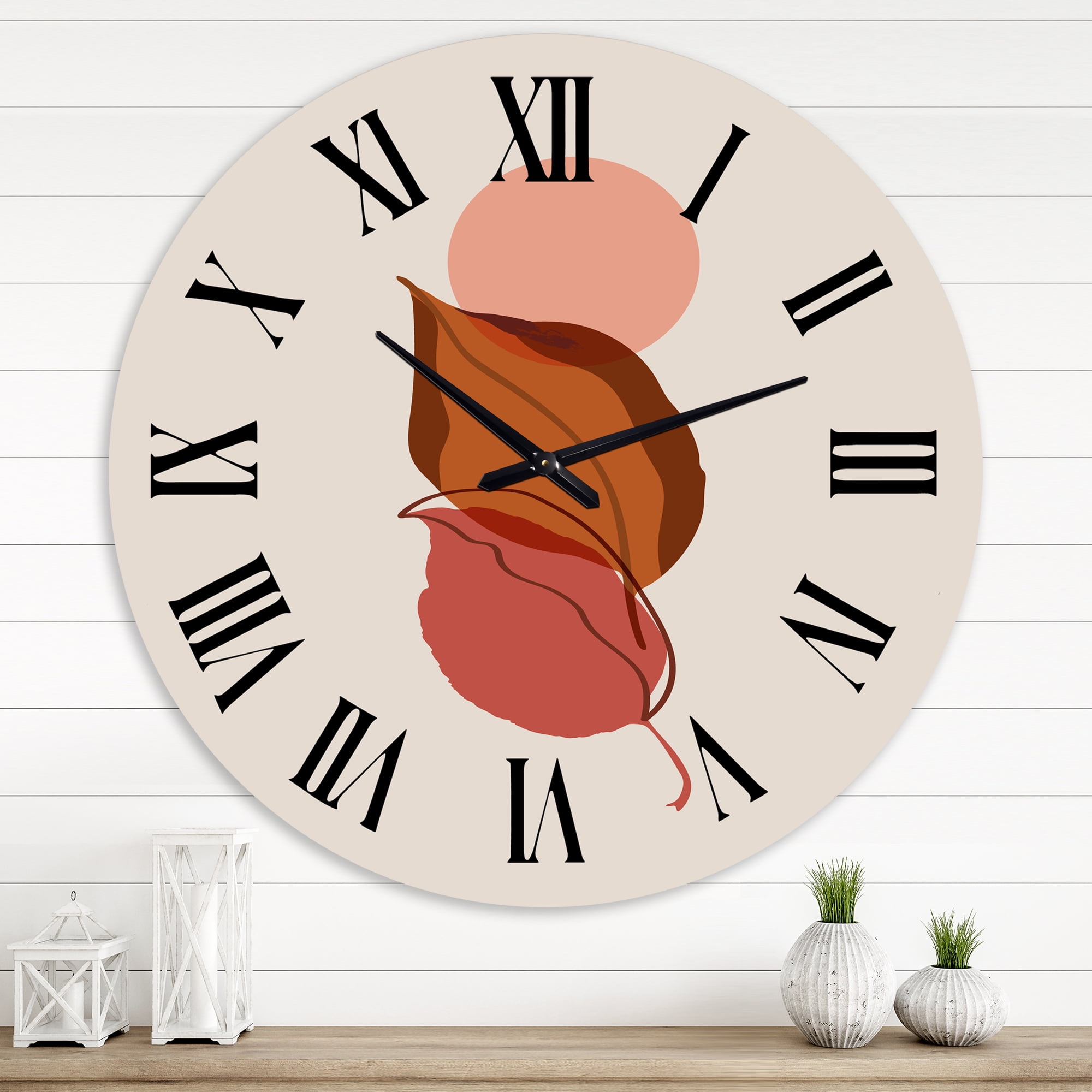 Designart 1 in Quartz Modern/Contemporary Wall Clock