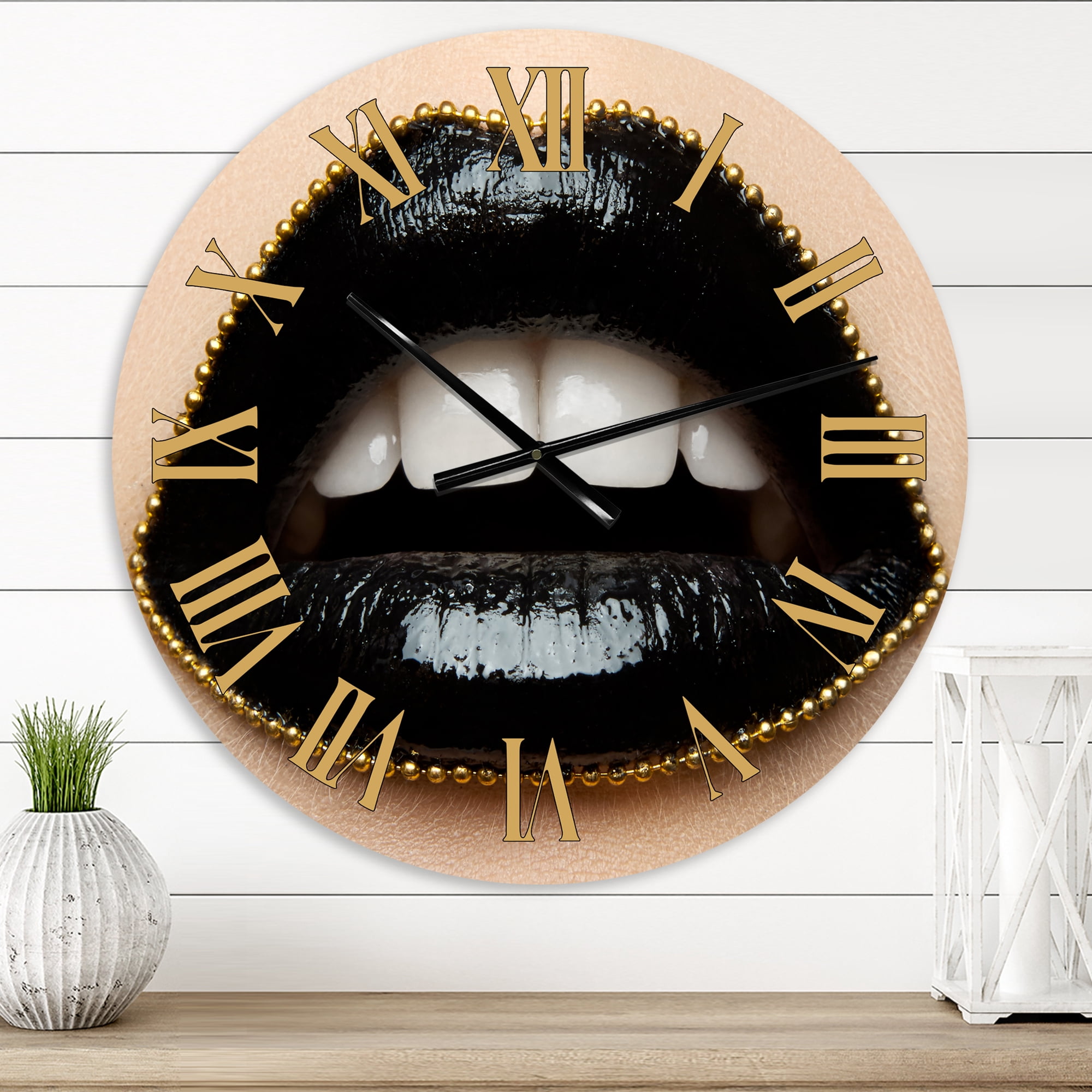 Designart 1 in Quartz Modern/Contemporary Wall Clock