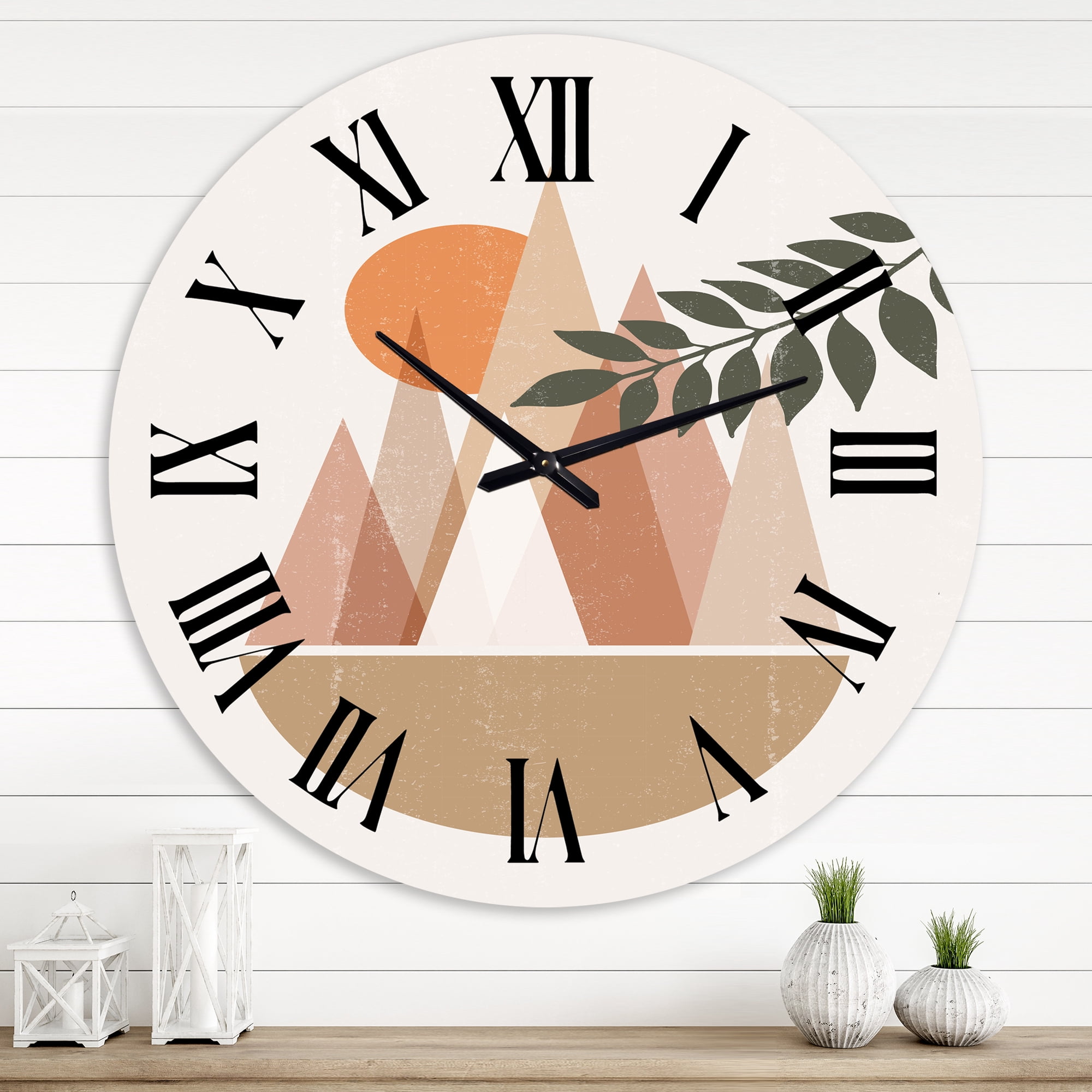 Designart 1 in Quartz Modern/Contemporary Wall Clock