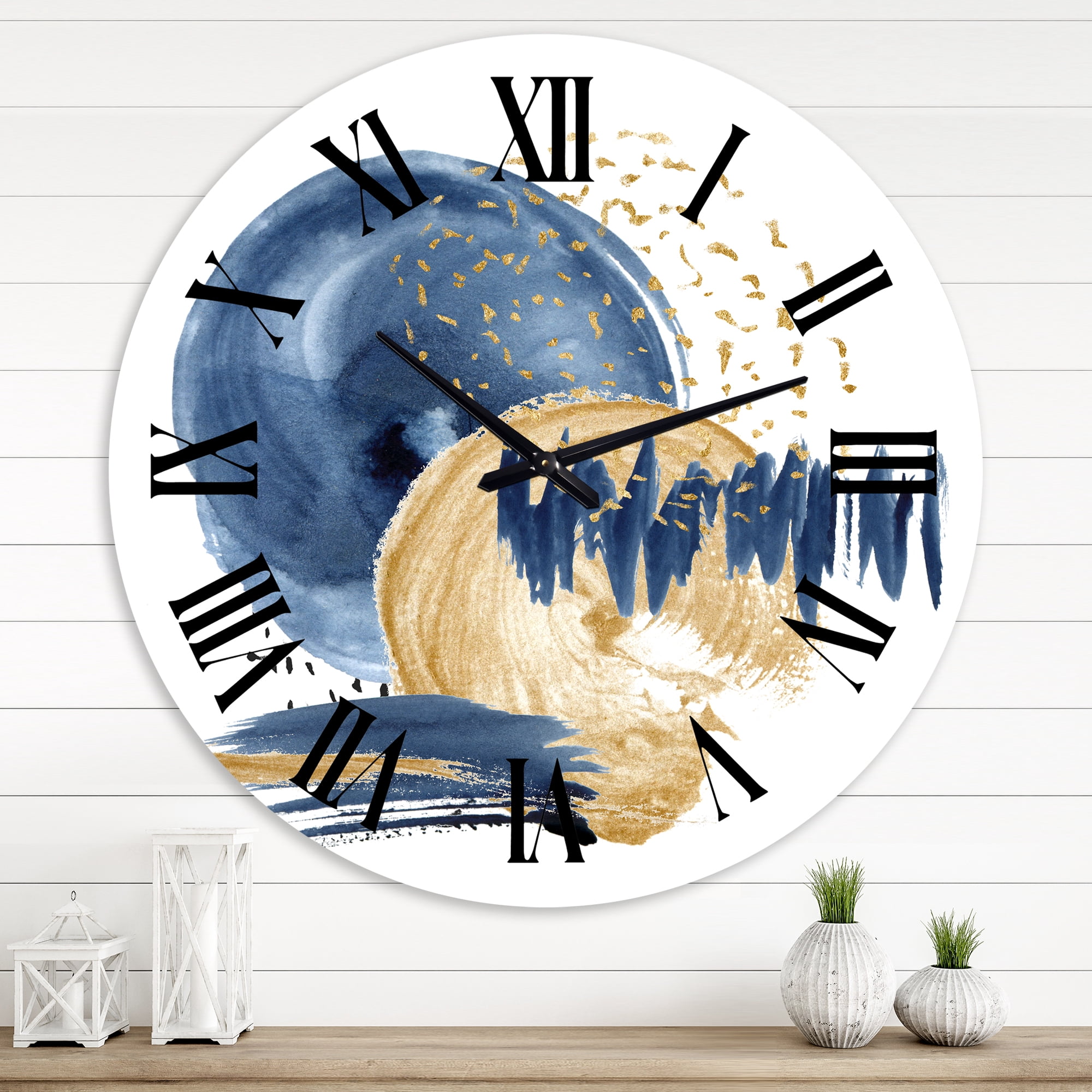 Designart 1 in Quartz Modern/Contemporary Wall Clock