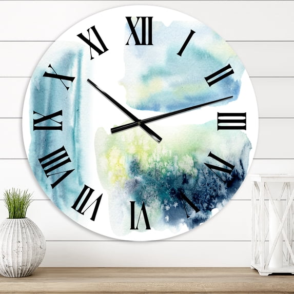 Designart 1 in Quartz Modern/Contemporary Wall Clock