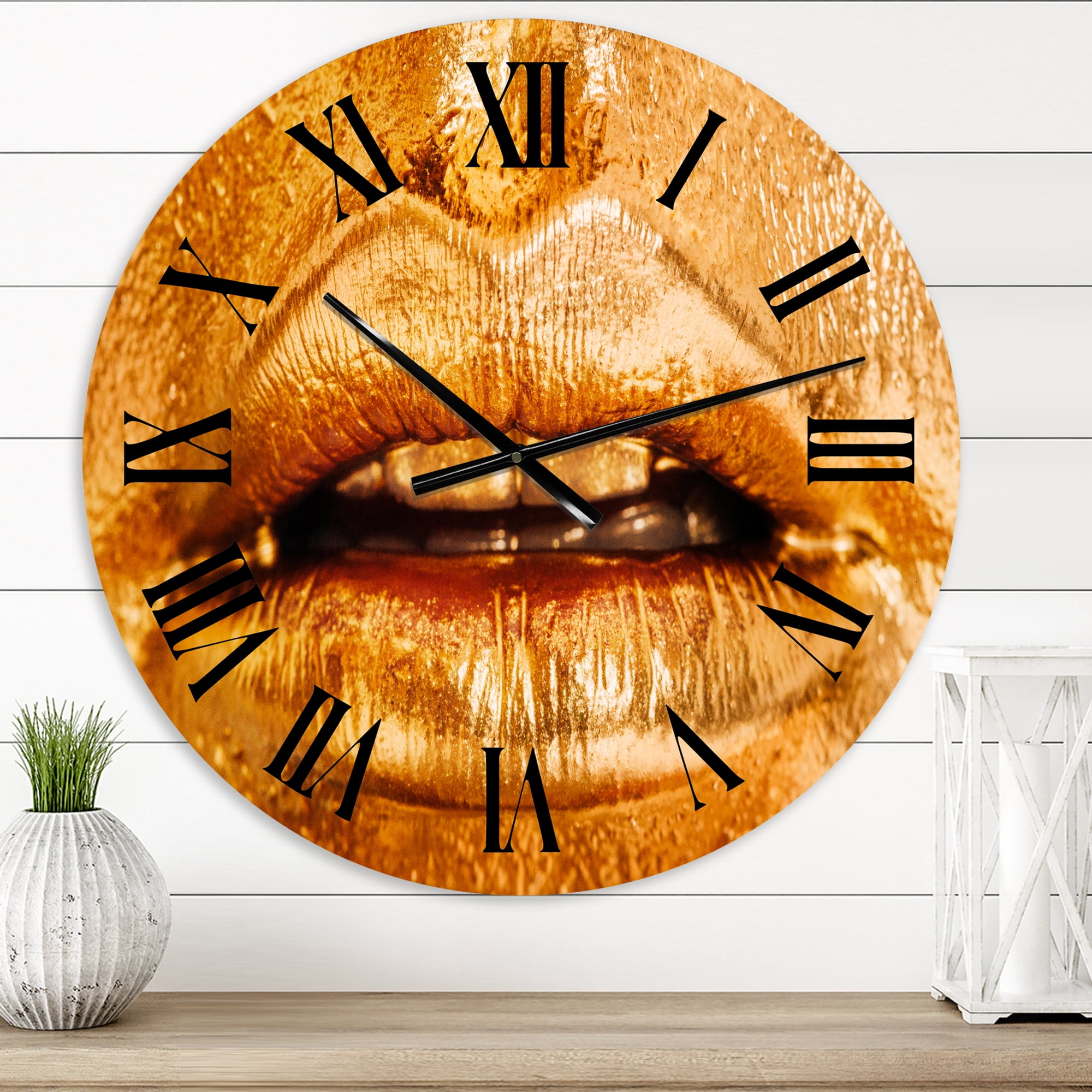 Designart 1 in Quartz Modern/Contemporary Wall Clock